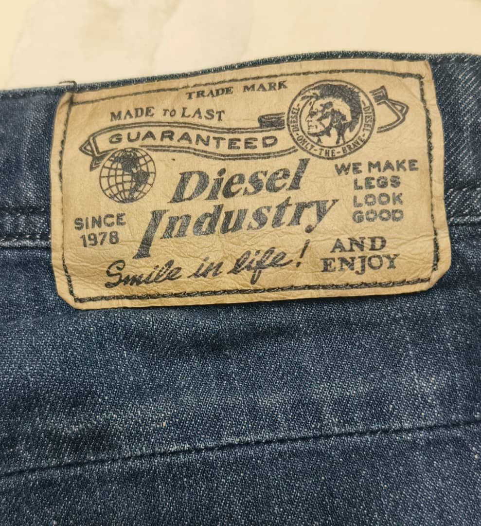 Diesel vintage DIESEL INDUSTRY Short Pants Selvedge Manual 32 Size US 32 / EU 48 - 1 Thumbnail