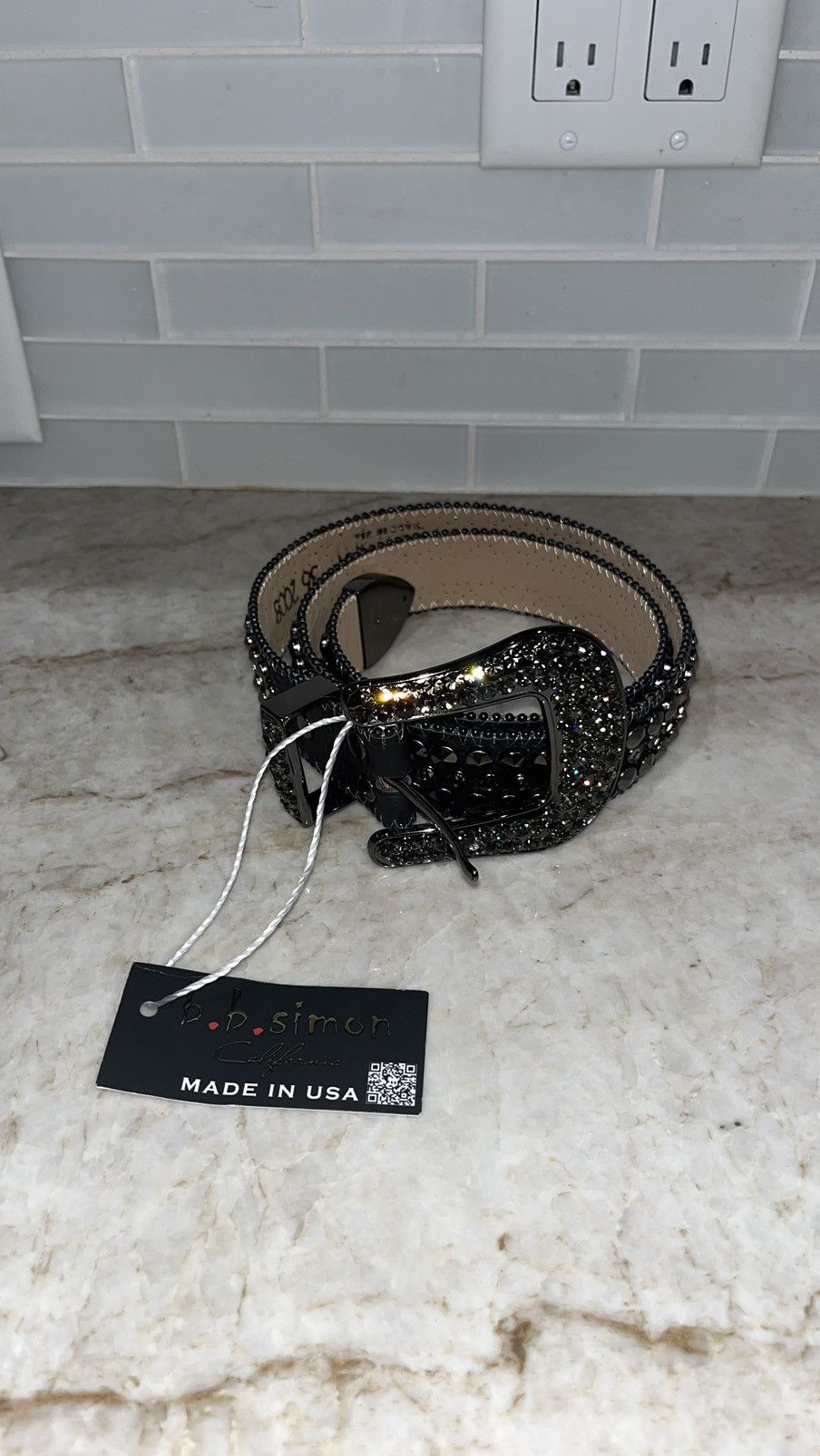 B.B. Simon Bb Simon belt Size 34 - 1 Thumbnail
