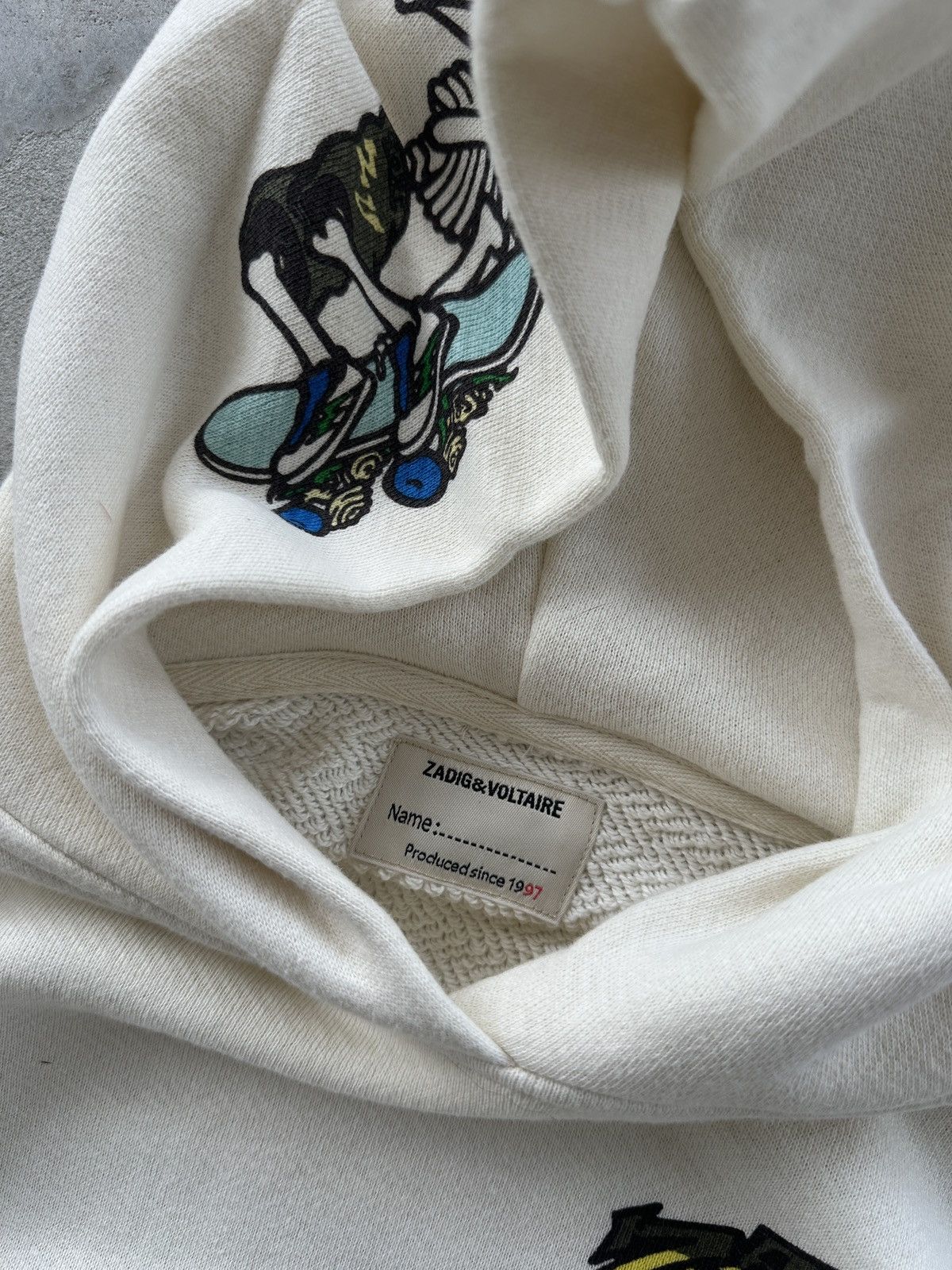 Zadig & Voltaire Zadig & Voltaire Women’s Hoodie Big Logo Beige Size S Size S / US 4 / IT 40 - 7 Thumbnail