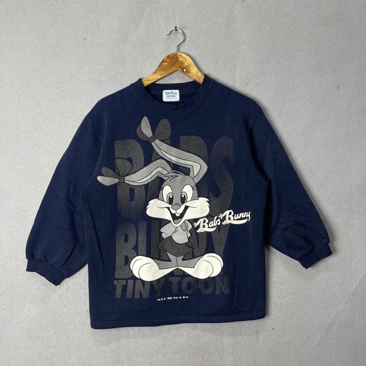 Warner Bros 1996 Babs Bunny Tiny Toon Adventures Sweatshirt Size US M / EU 48-50 / 2 - 1 Thumbnail