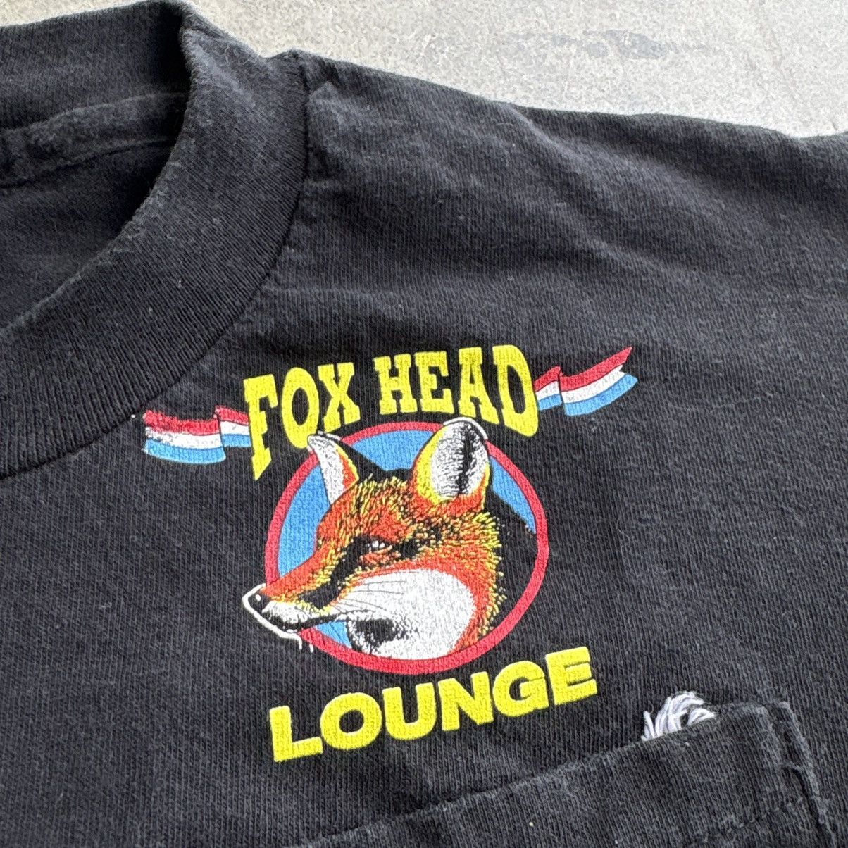 Anvil Vintage Anvil Fox Lounge Pocket Tee Rare 90's Tee True VTG Size US S / EU 44-46 / 1 - 14 Thumbnail