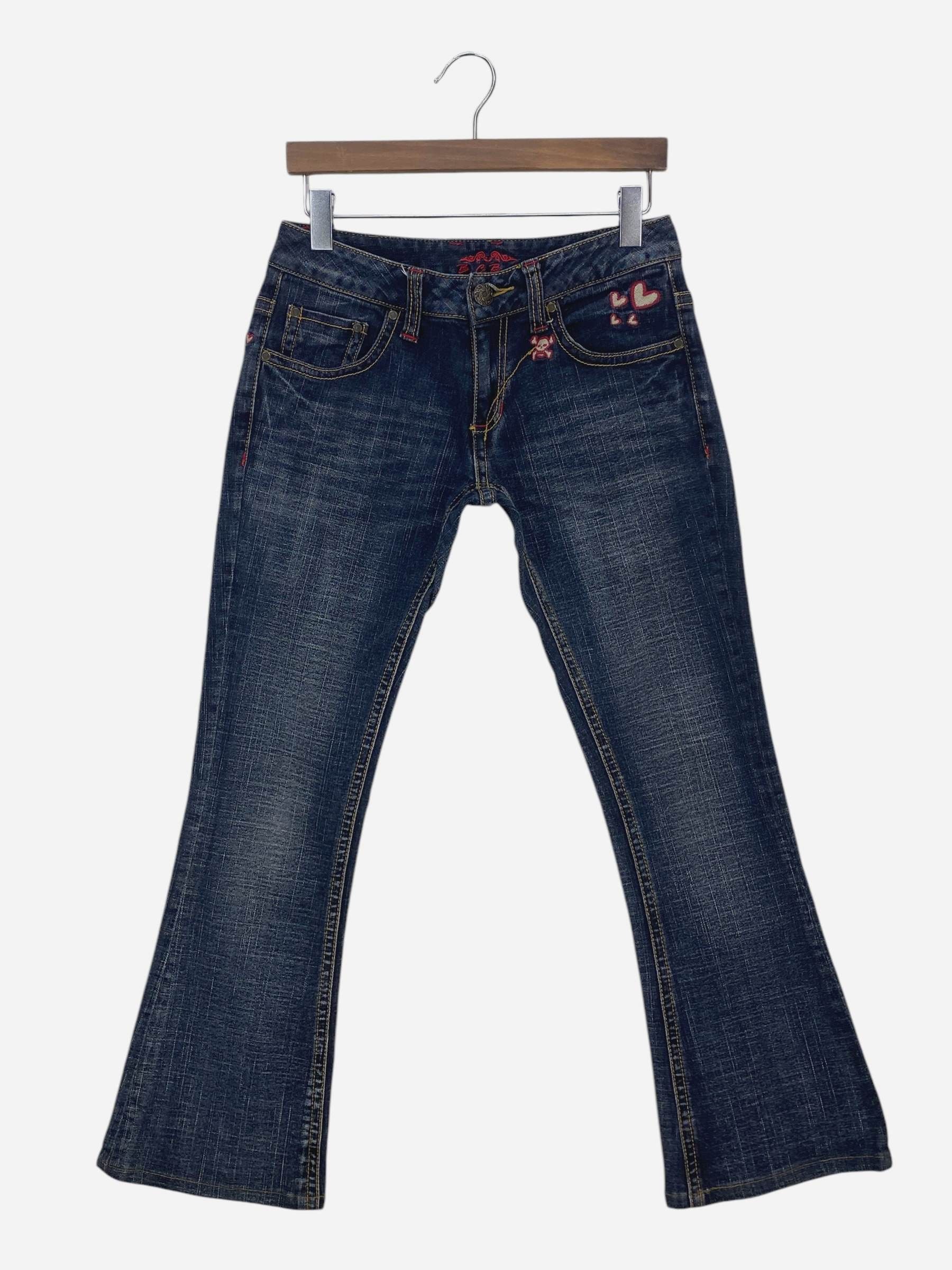 Japanese Brand BCBG Bootcut Denim Jeans Flare Jeans Pants New Age Cowboys Size 26" / US 2 / IT 38 - 2 Thumbnail