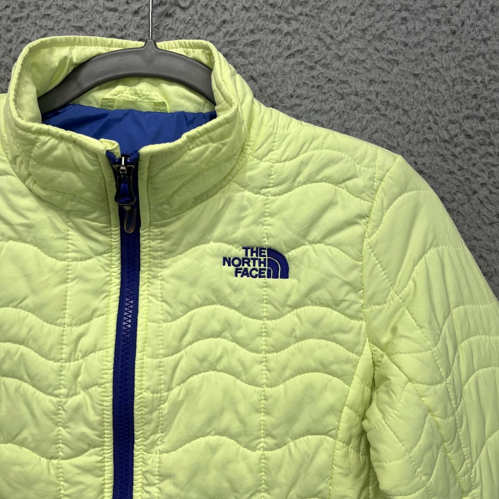 The North Face The North Face Jacket Womens Small Yellow Insulated Full Zip Outdoor C463 Size S / US 4 / IT 40 - 2 Thumbnail