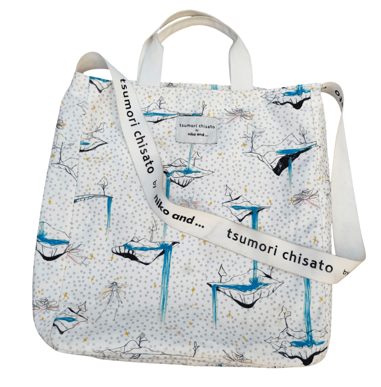 Issey Miyake x Tsumori Chisato Tote Bag in Blue, Women's