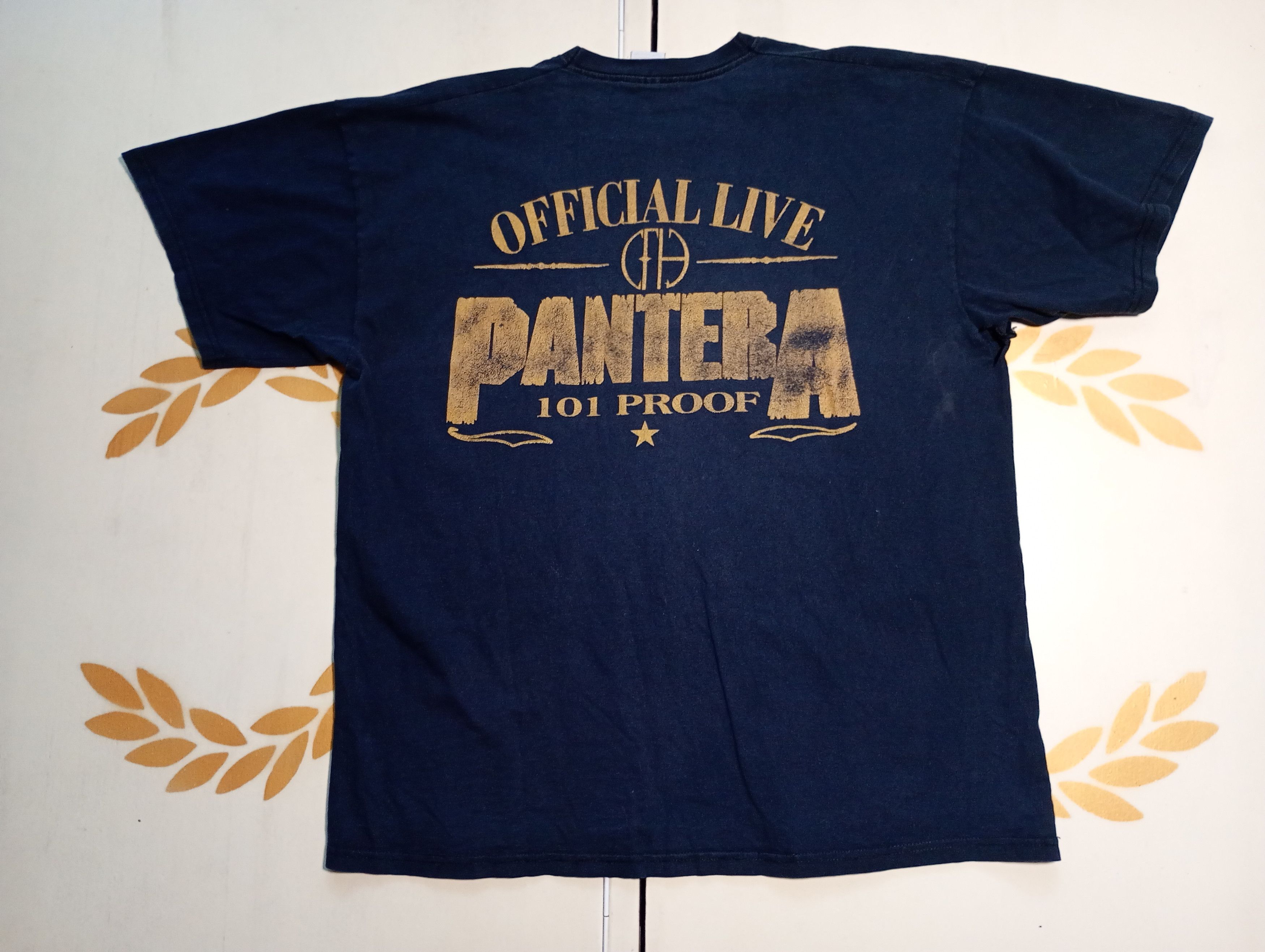 Band Tees × Fruit Of The Loom Pantera Official Live101 Proof Fruit Of The Loom T-Shirt Size US XL / EU 56 / 4 - 8 Thumbnail