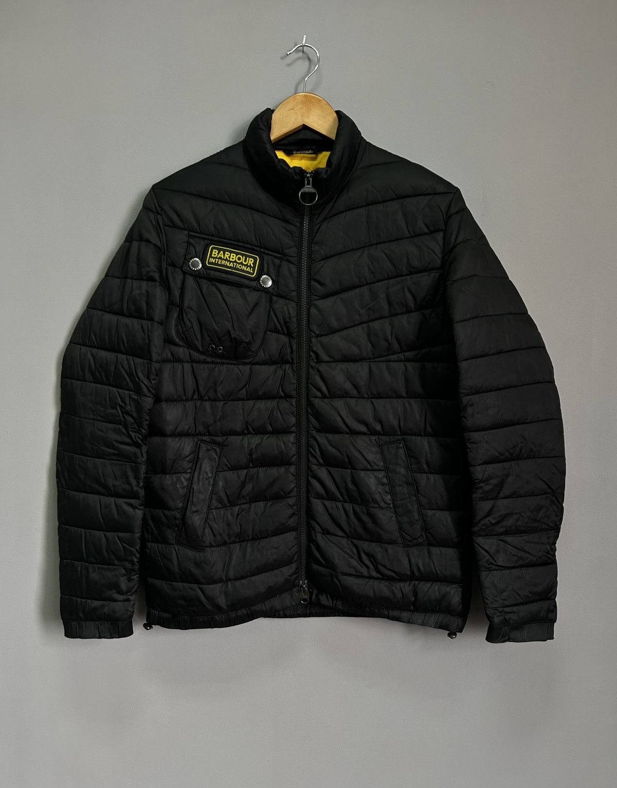 Barbour Barbour International Fibredown Jacket Quilted Chain Jacket Size US S / EU 44-46 / 1 - 1 Thumbnail