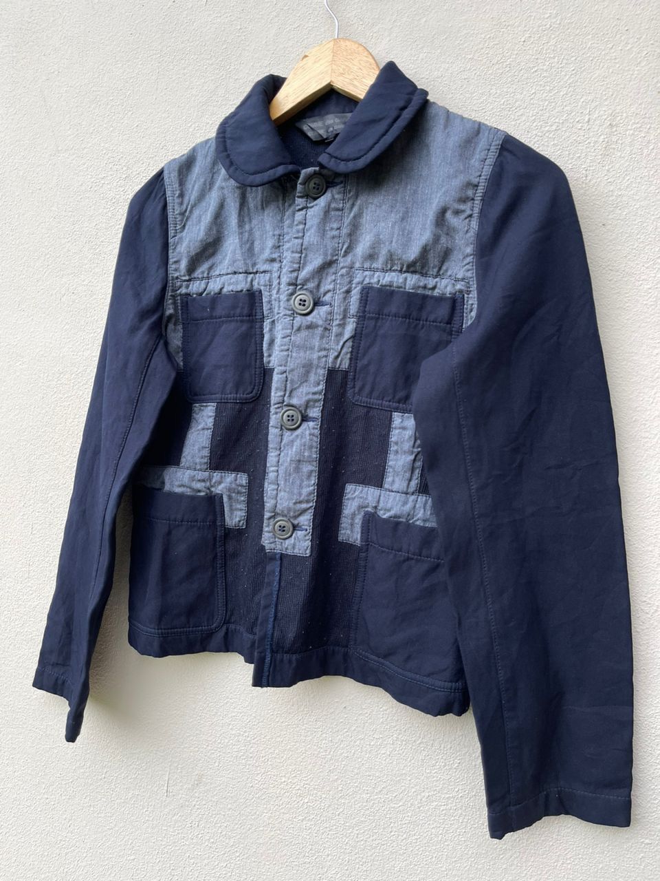 Comme des Garcons × Designer × Japanese Brand AD2010 Comme Des Garcons Patchwork Boro Jacket Size XS / US 0-2 / IT 36-38 - 11 Thumbnail