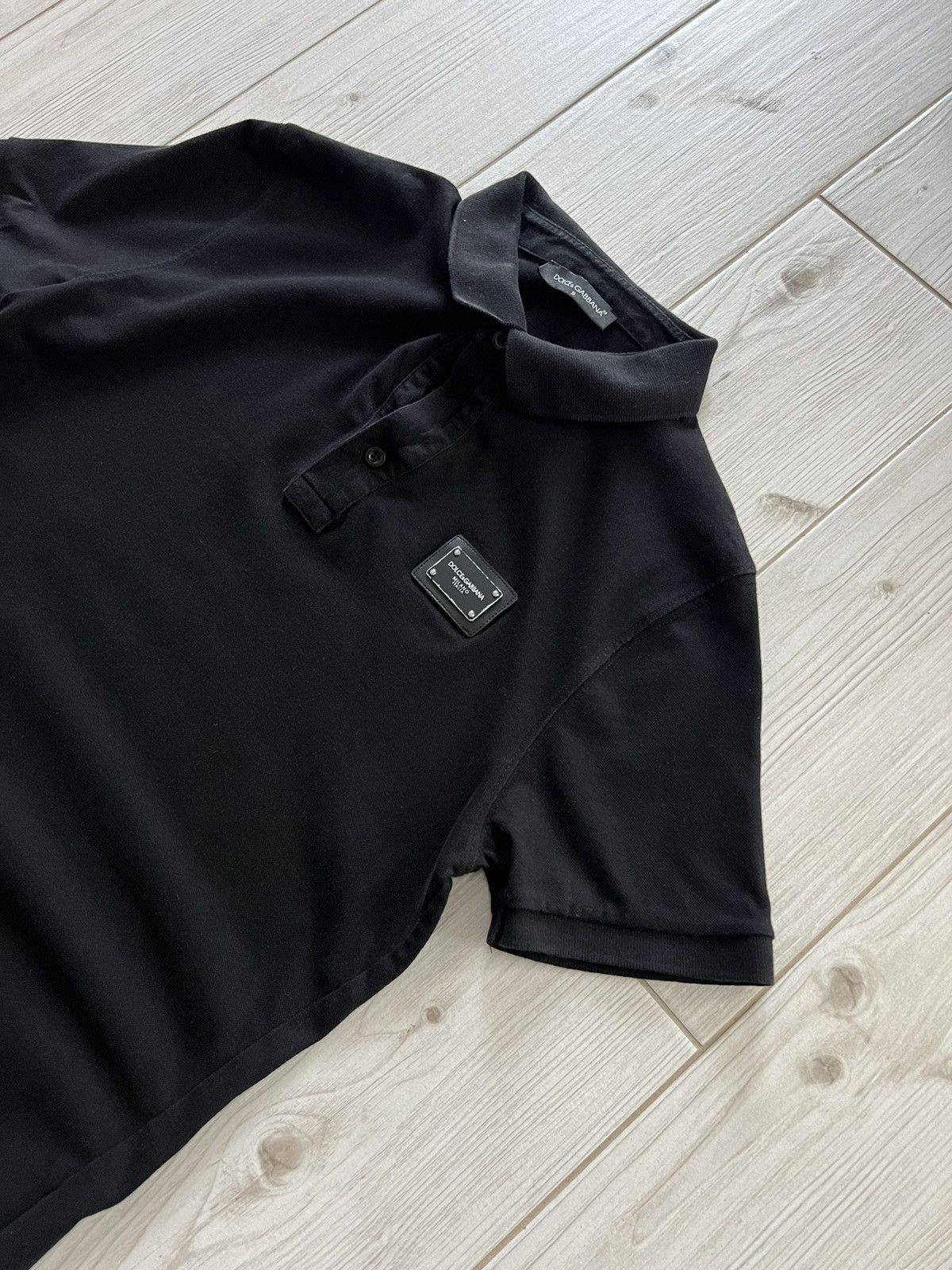 Dolce & Gabbana Dolce Gabbana Polo T-shirt Black Small Size US S / EU 44-46 / 1 - 7 Thumbnail