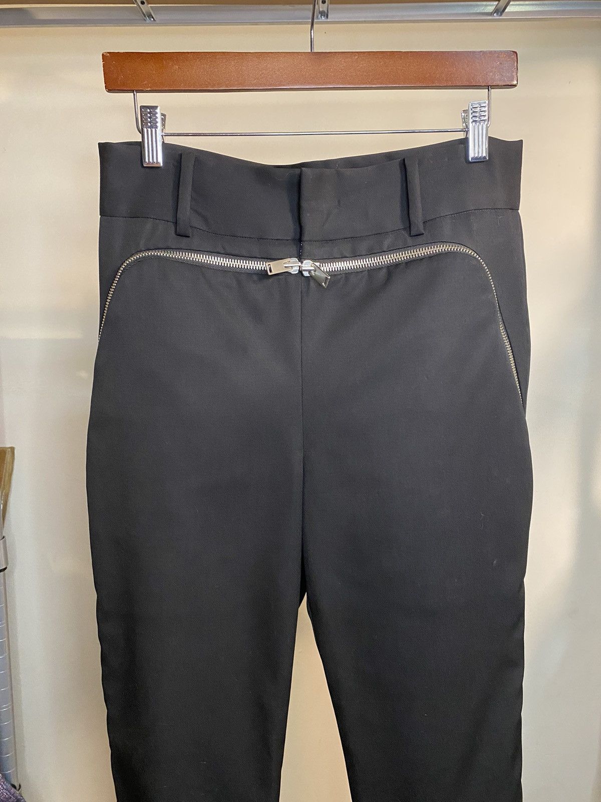 Juun.J Slacks / denim hybrid zippered pant Size US 29 - 3 Thumbnail