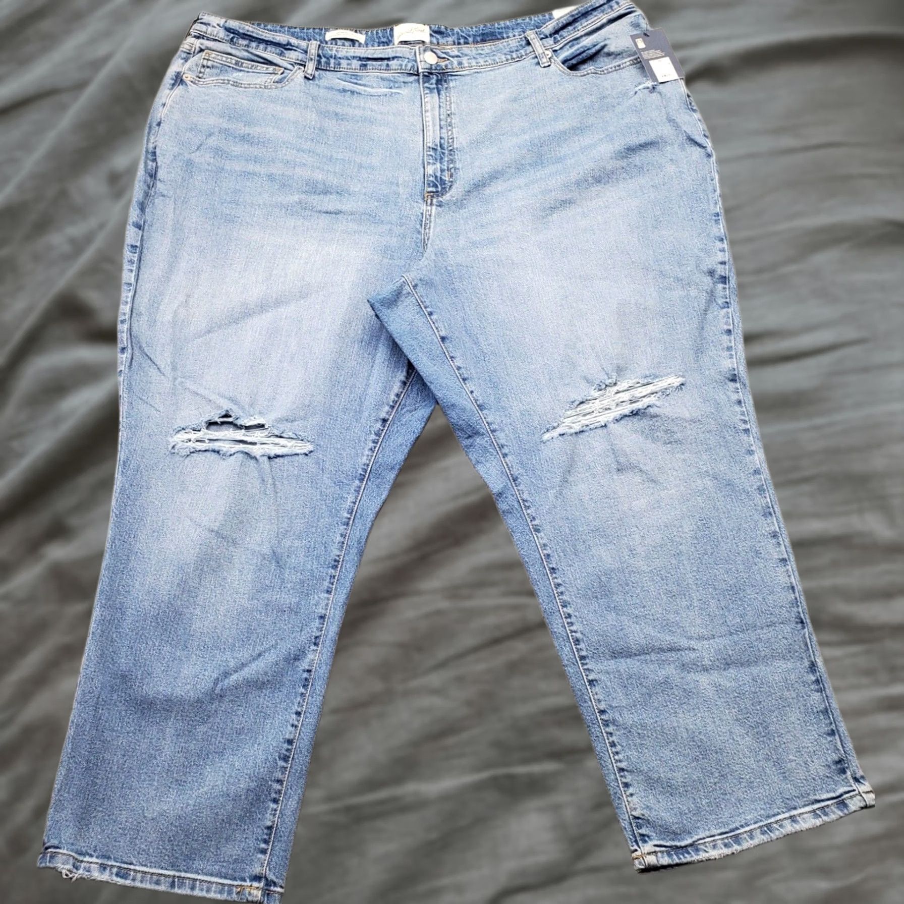 Vintage Universal Thread Jeans Womens 28 Blue Denim Comfort Stretch High Rise 90s Slim Jeans Size 28" / US 6 / IT 42 - 1 Thumbnail