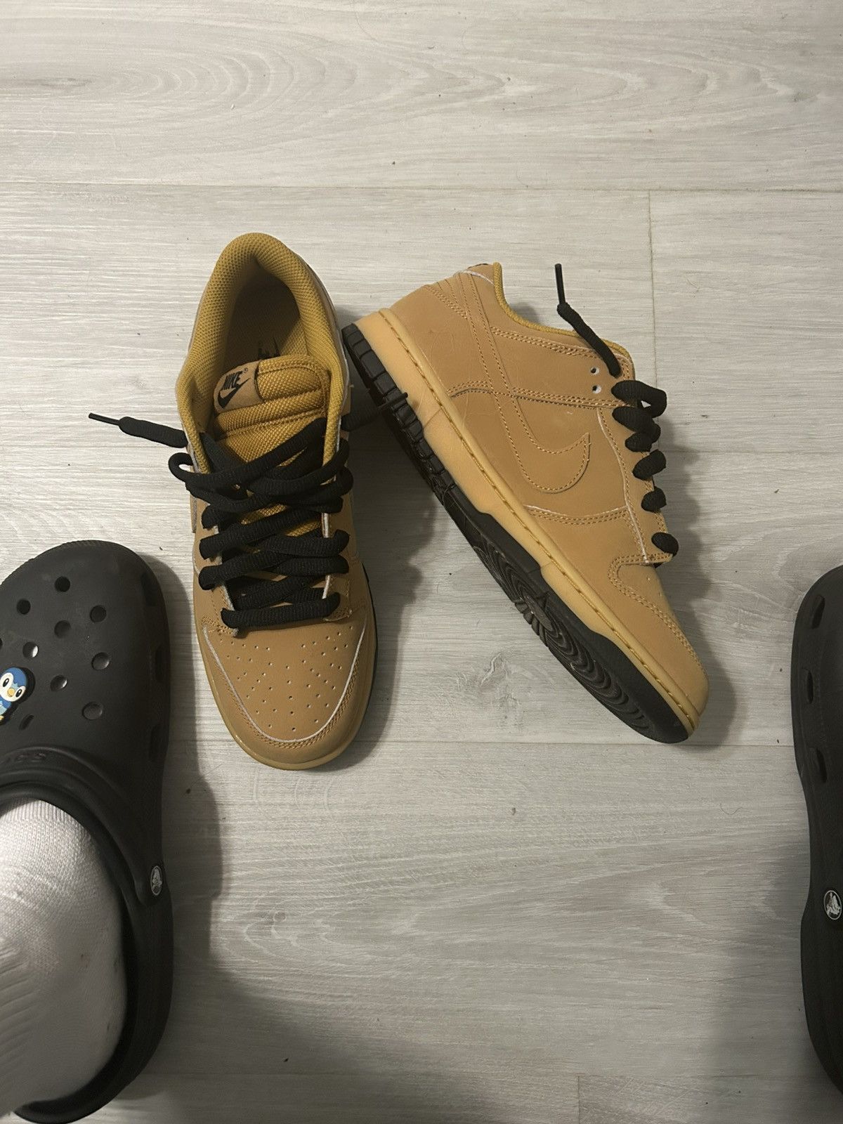 Nike Nike Dunk Low Retro SE Wheat Size US 9 / EU 42 - 4 Thumbnail