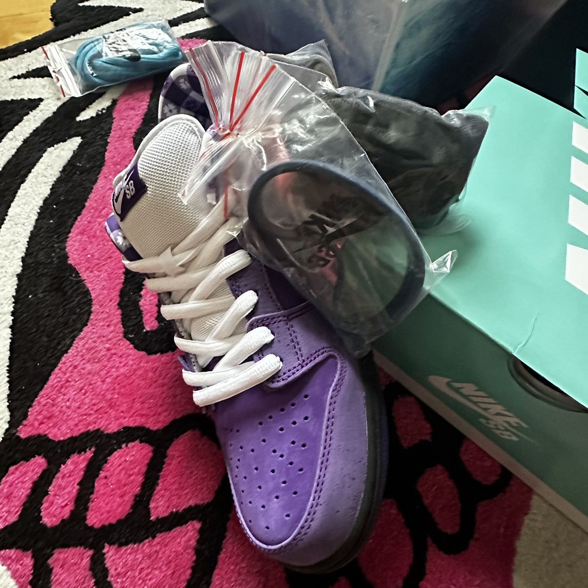 Nike Nike SB Dunk Low Concepts Purple Lobster Size US 11.5 / EU 44-45 - 2 Thumbnail