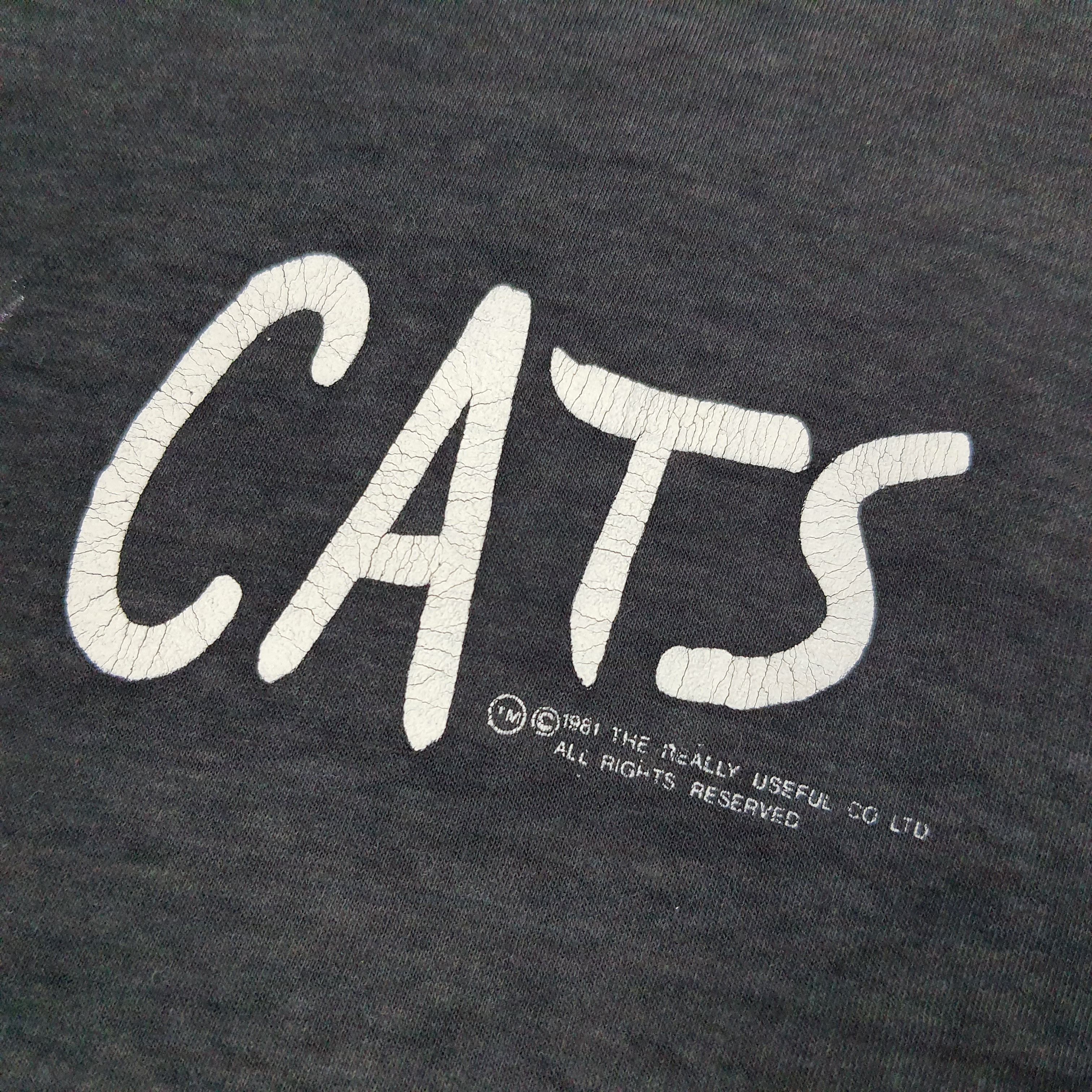 Vintage Vintage CATS America Movie T-shirt Size US M / EU 48-50 / 2 - 2 Thumbnail