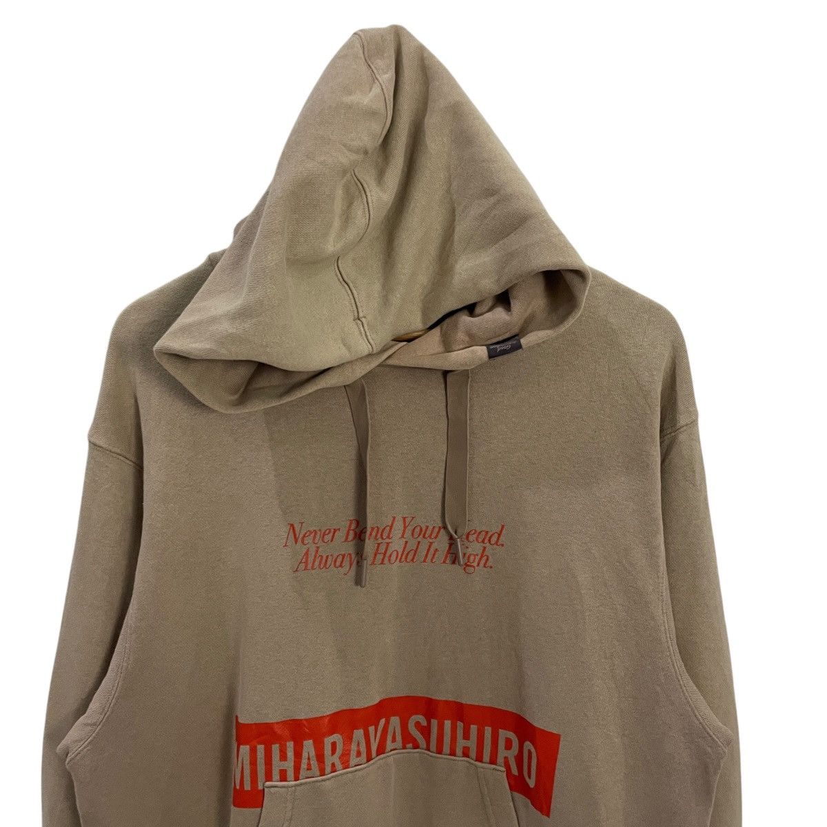 GU × Maison MIHARA YASUHIRO Vintage Miharayasuhiro X Gu Big Logo Hoodies Sweatshirt Size US L / EU 52-54 / 3 - 2 Thumbnail