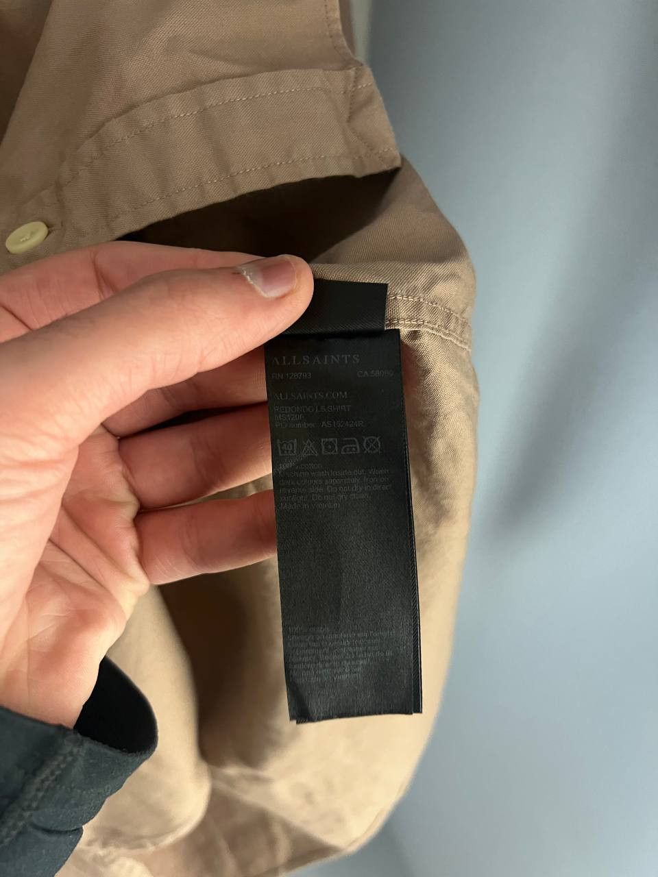 Allsaints VINTAGE ALLSAINTS CLASSIC DESIGNER JAPANESE SHIRT Y2K CASUAL Size US M / EU 48-50 / 2 - 5 Thumbnail