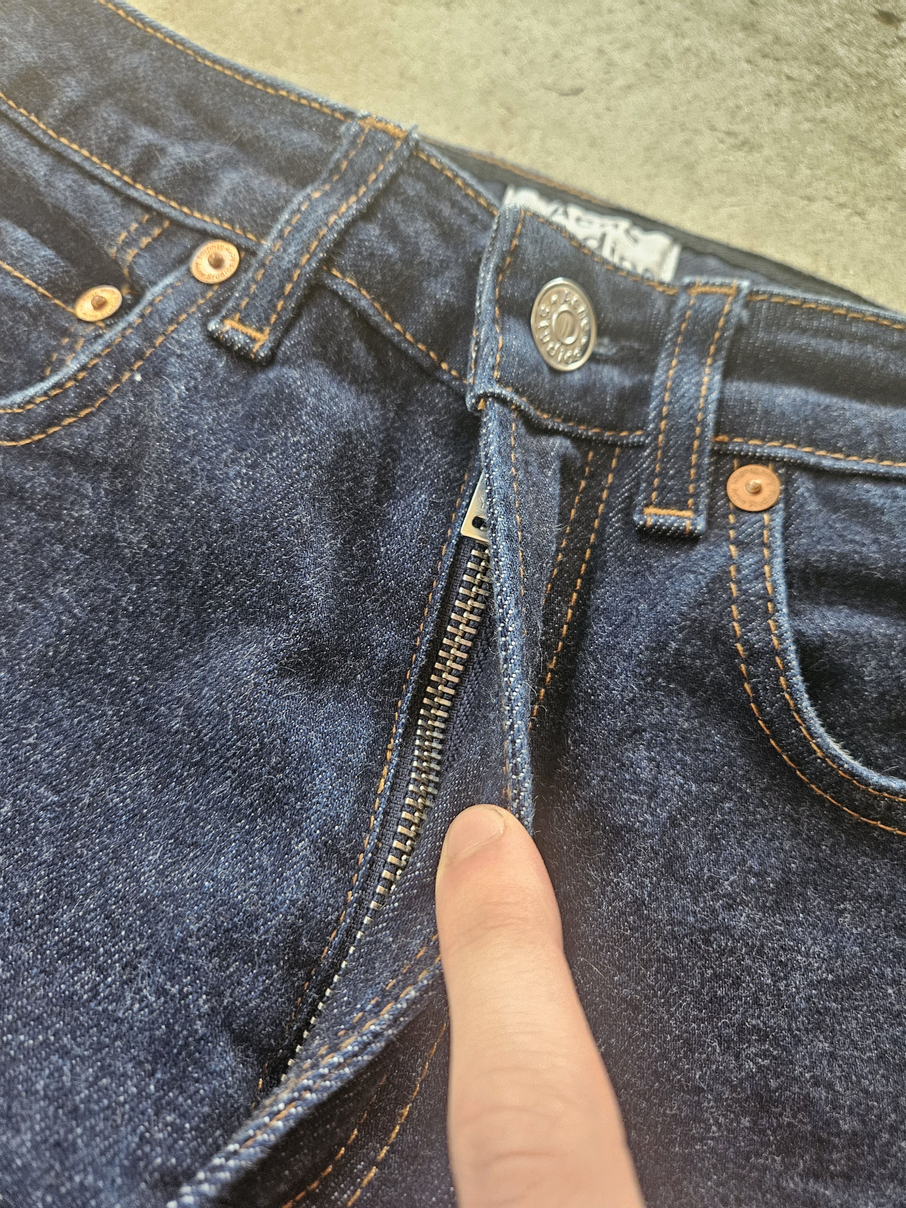 Acne Studios Patti One Blue Skinny Denim Jeans Size 26" / US 2 / IT 38 - 4 Thumbnail