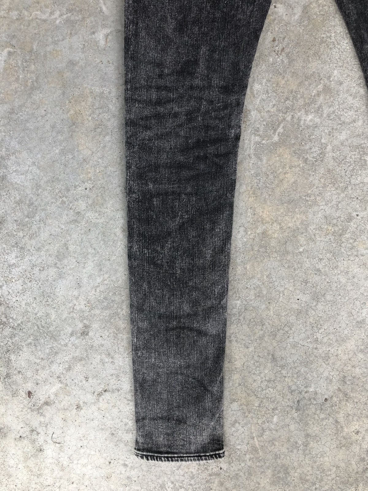 If Six Was Nine Japanese Vanquish Distressed Denim Skinny Jeans Size US 32 / EU 48 - 11 Thumbnail