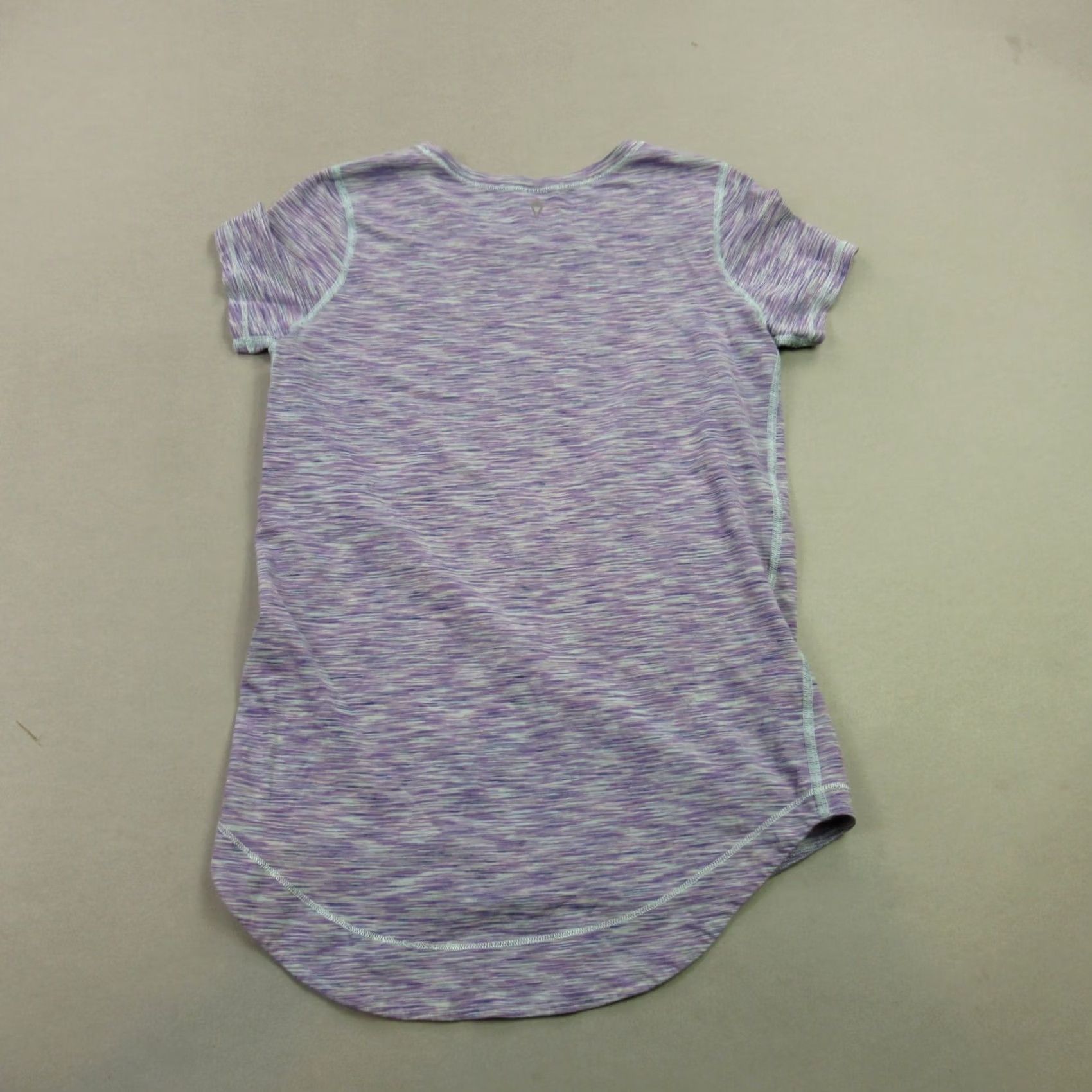 Lululemon ivivva Shirt Womens 12 Short Sleeve Crew Neck Purple Casual Lightweight Size XL / US 12-14 / IT 48-50 - 6 Thumbnail