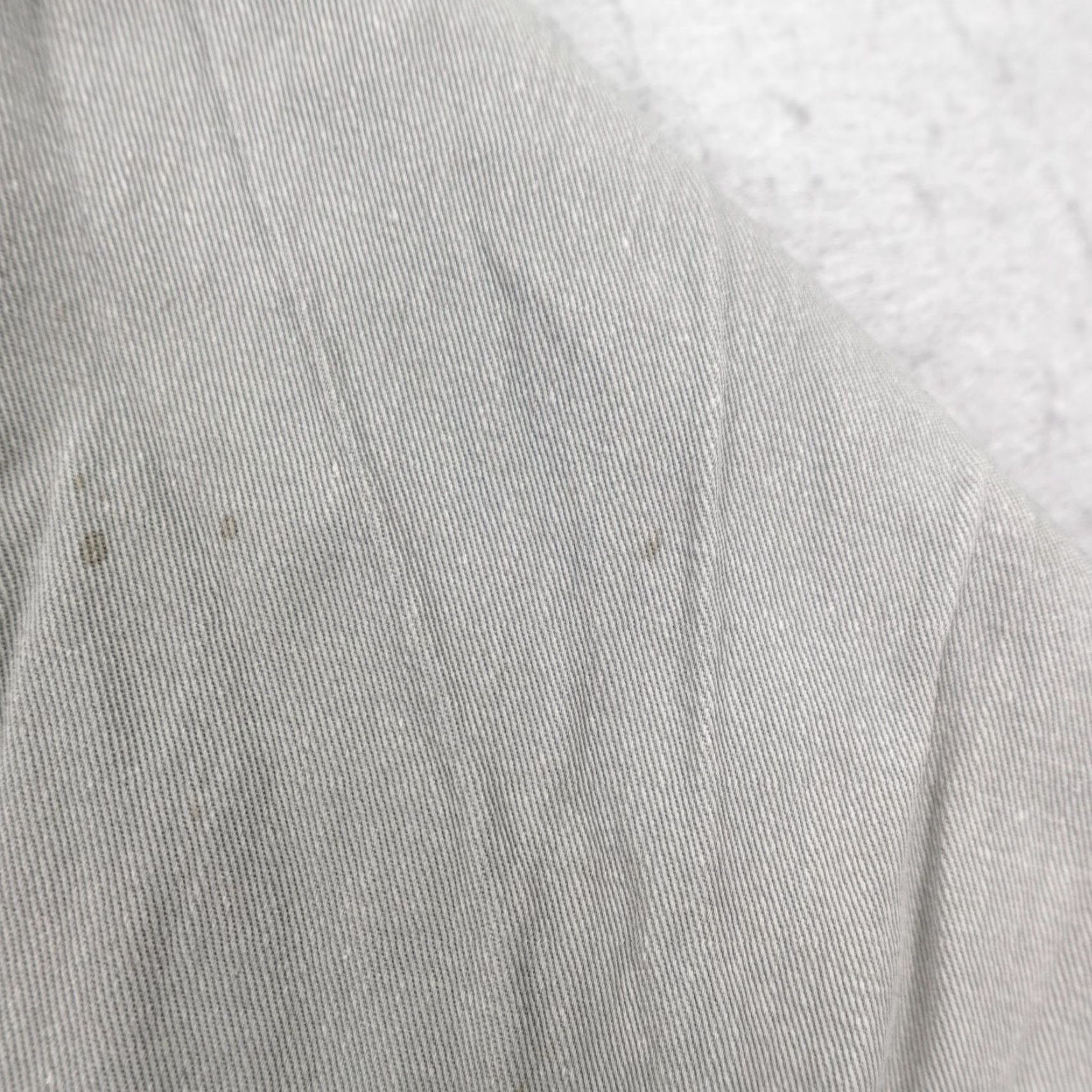 Denime Vintage Powr House Du Alls Shirt Mens Medium Gray Denim Sanforized 50s Button Up Size US M / EU 48-50 / 2 - 7 Thumbnail
