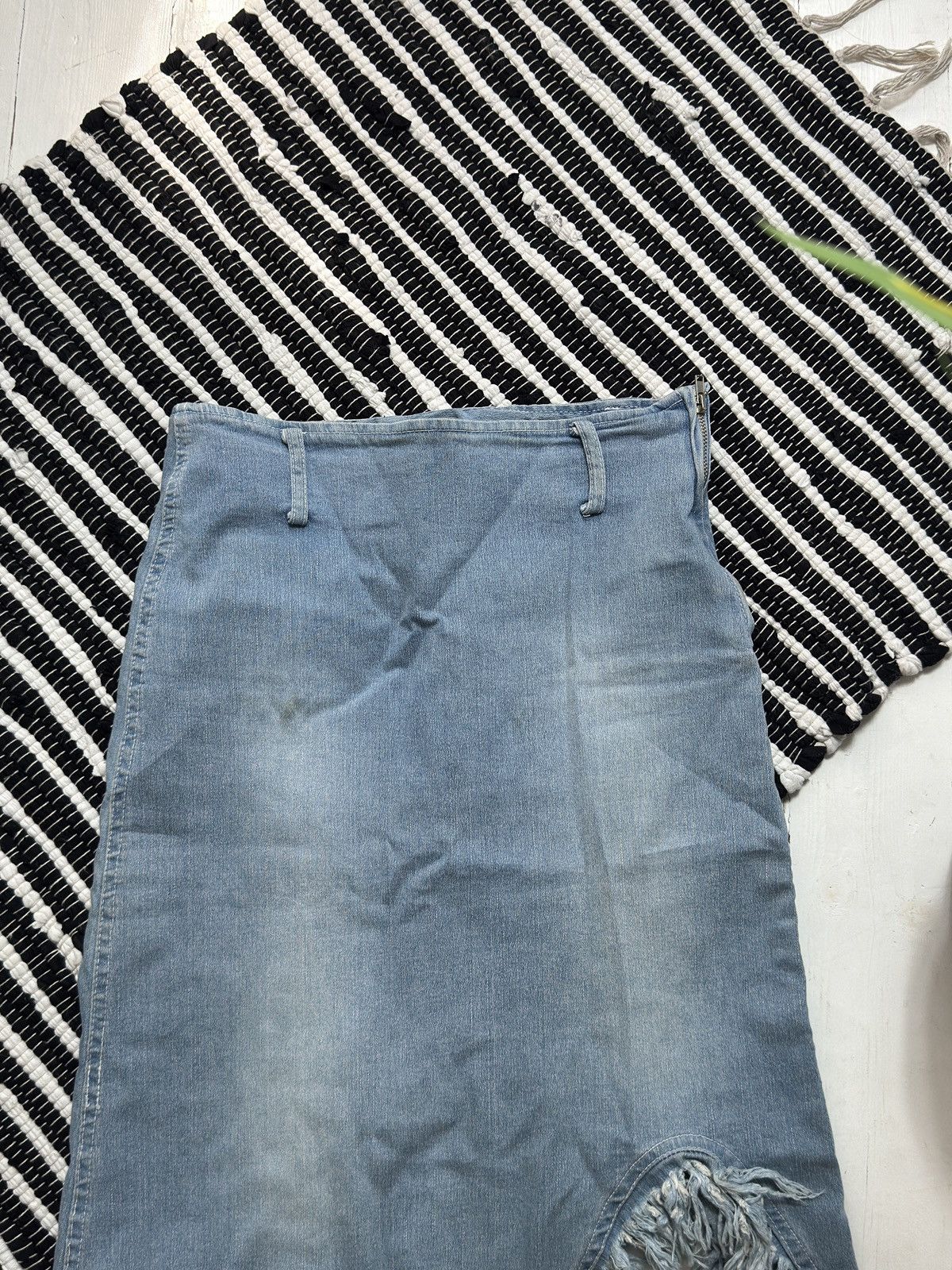 Other VINTAGE AVANT GARDE ASYMMETRICAL MIDI SKIRT Size 27" / US 4 / IT 40 - 7 Thumbnail