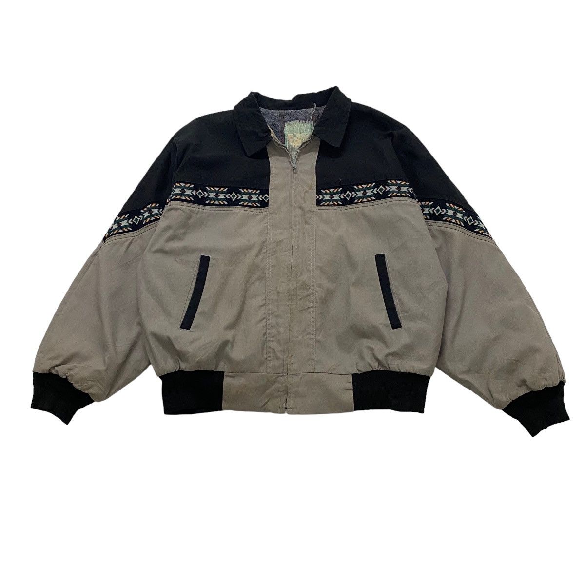 Vintage ⚡️Vintage Canyon Guide wool blanket zipper jacket Size US L / EU 52-54 / 3 - 1 Thumbnail