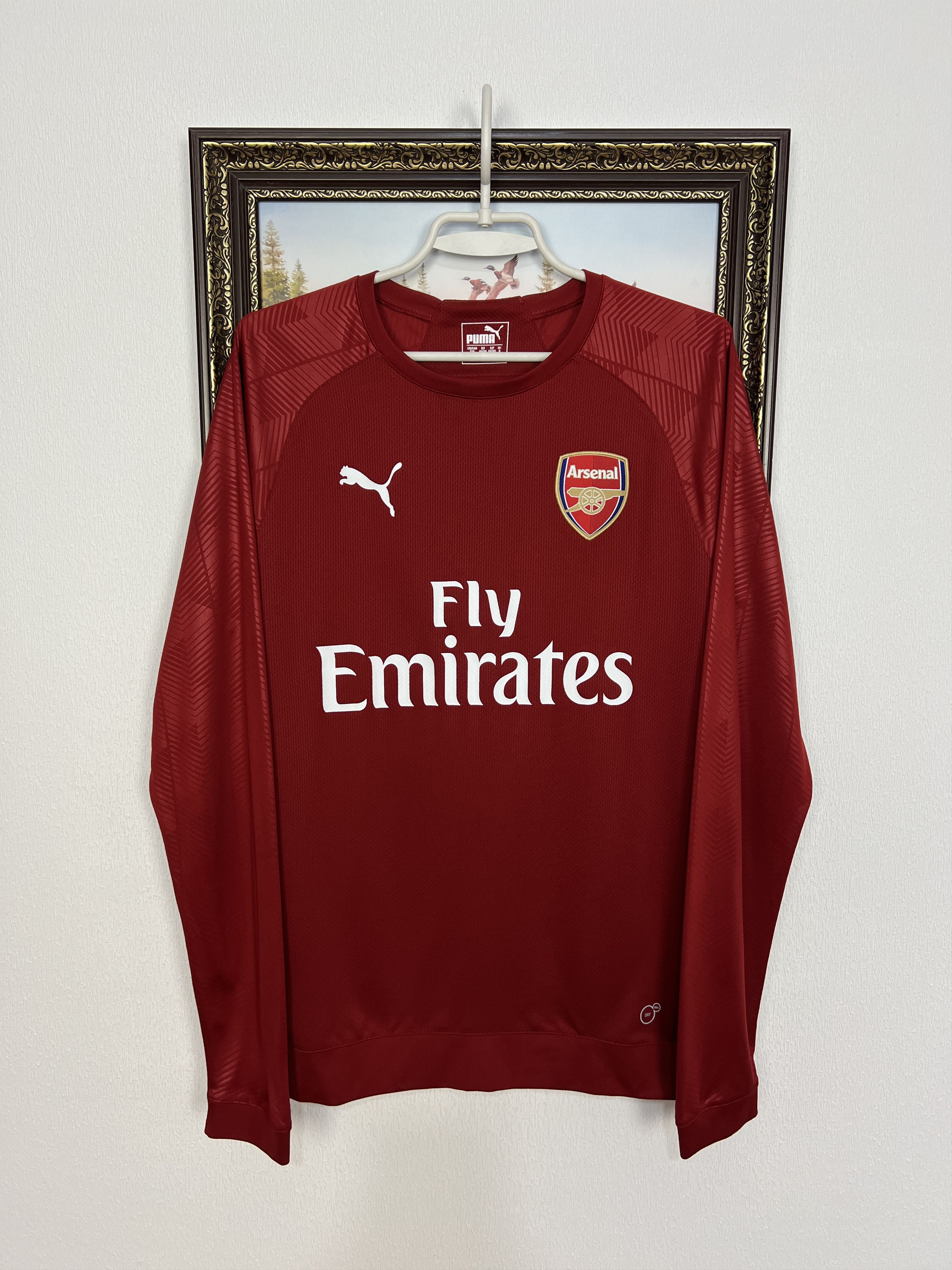 Puma Arsenal Football Train Sweatshirt Soccer Track Top Gunners Size US S / EU 44-46 / 1 - 1 Thumbnail