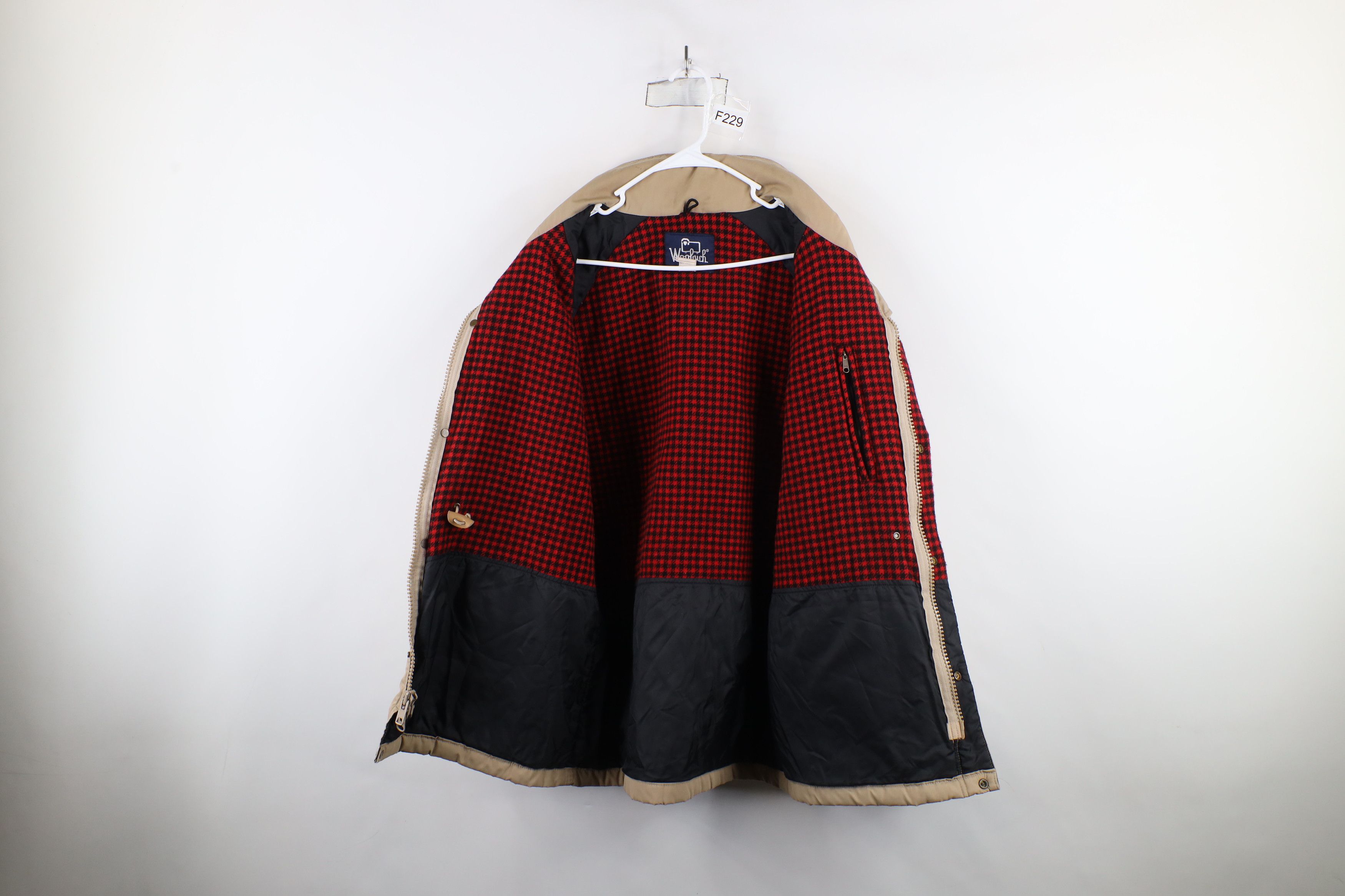 Vintage × Woolrich Woolen Mills Vintage 90s Woolrich Wool Lined Chore Barn Jacket USA Size US M / EU 48-50 / 2 - 10 Thumbnail