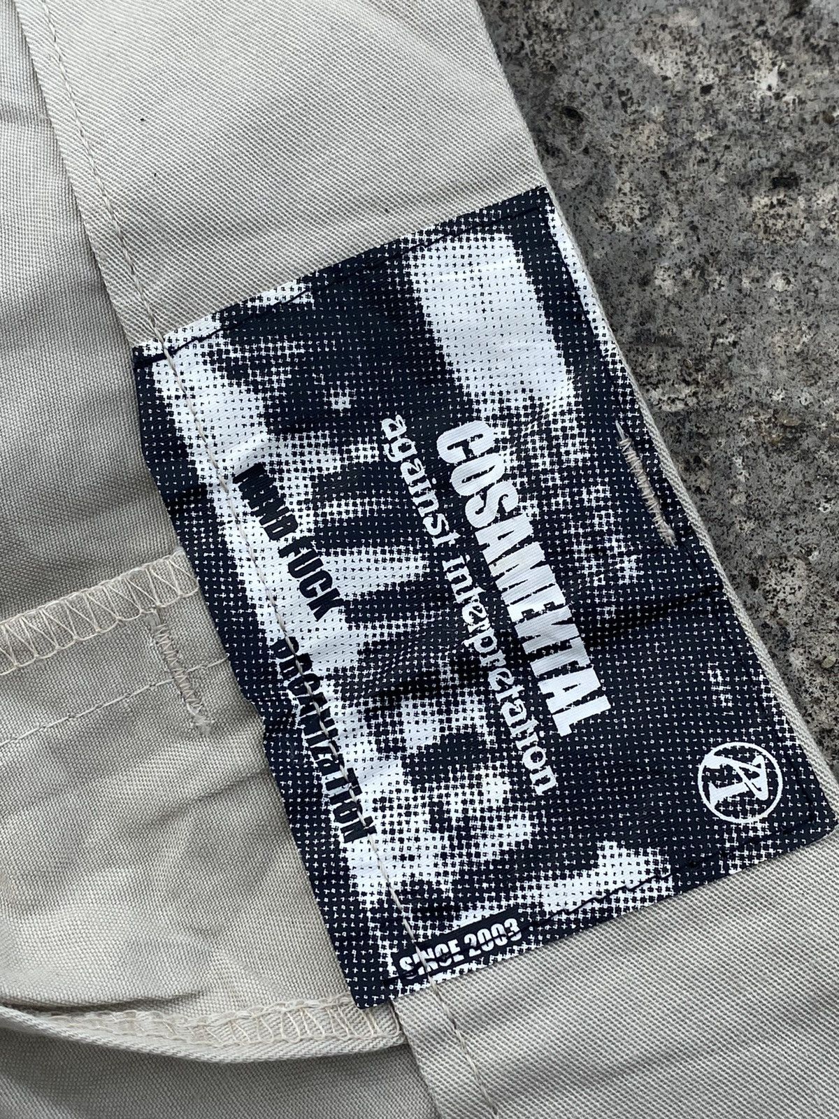 20471120 × Beauty Beast × Japanese Brand 2000s Cosamental - Overzip Bondage Pants Size US 30 / EU 46 - 5 Thumbnail