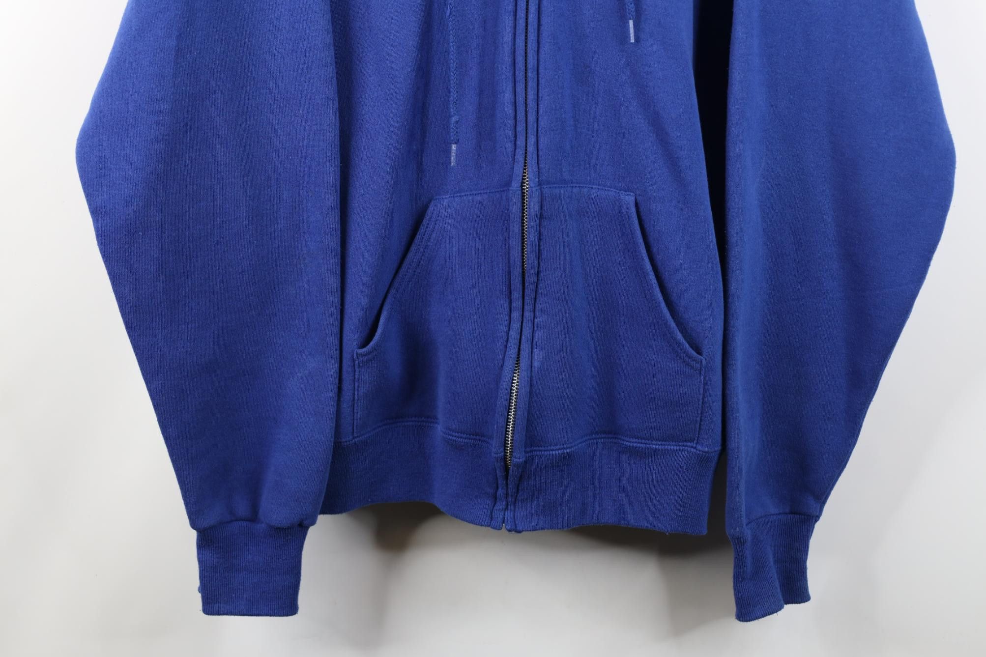 Vintage Vintage 90s USA Olympics Heavyweight Full Zip Hoodie USA Size US L / EU 52-54 / 3 - 3 Thumbnail