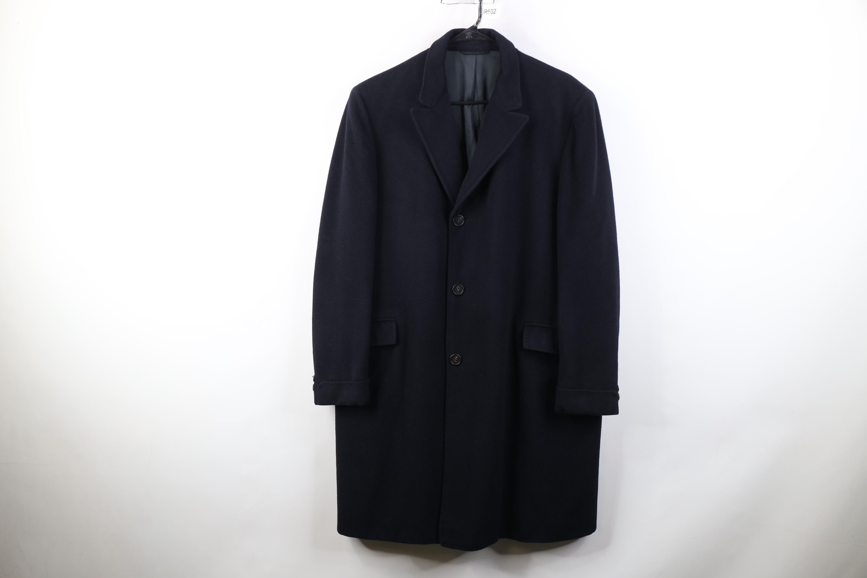 Vintage Vintage 50s 60s Hand Tailored Cashmere Mink Overcoat Jacket Size US XXL / EU 58 / 5 - 1 Thumbnail