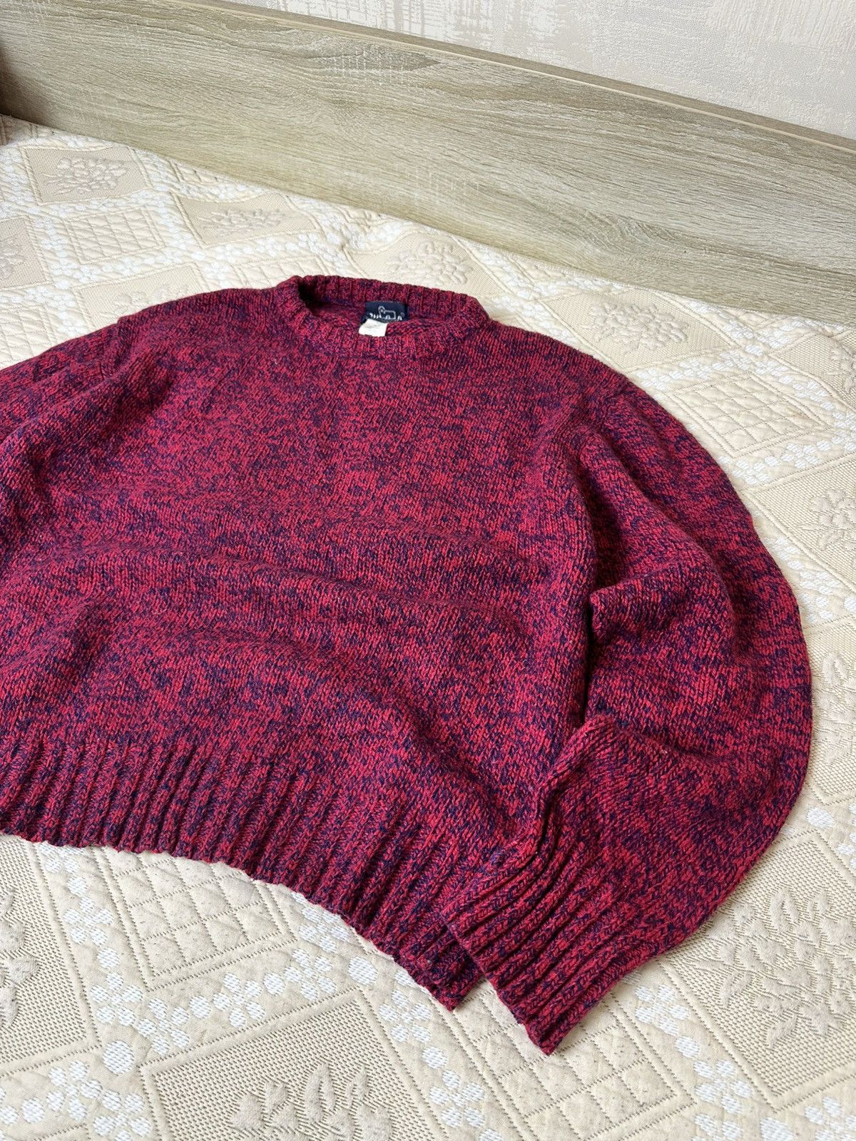 Woolrich Woolen Mills 🔥 Vintage 70s Woolrich Wool Knit Sweater Pullover Wool Retro Size US S / EU 44-46 / 1 - 1 Thumbnail
