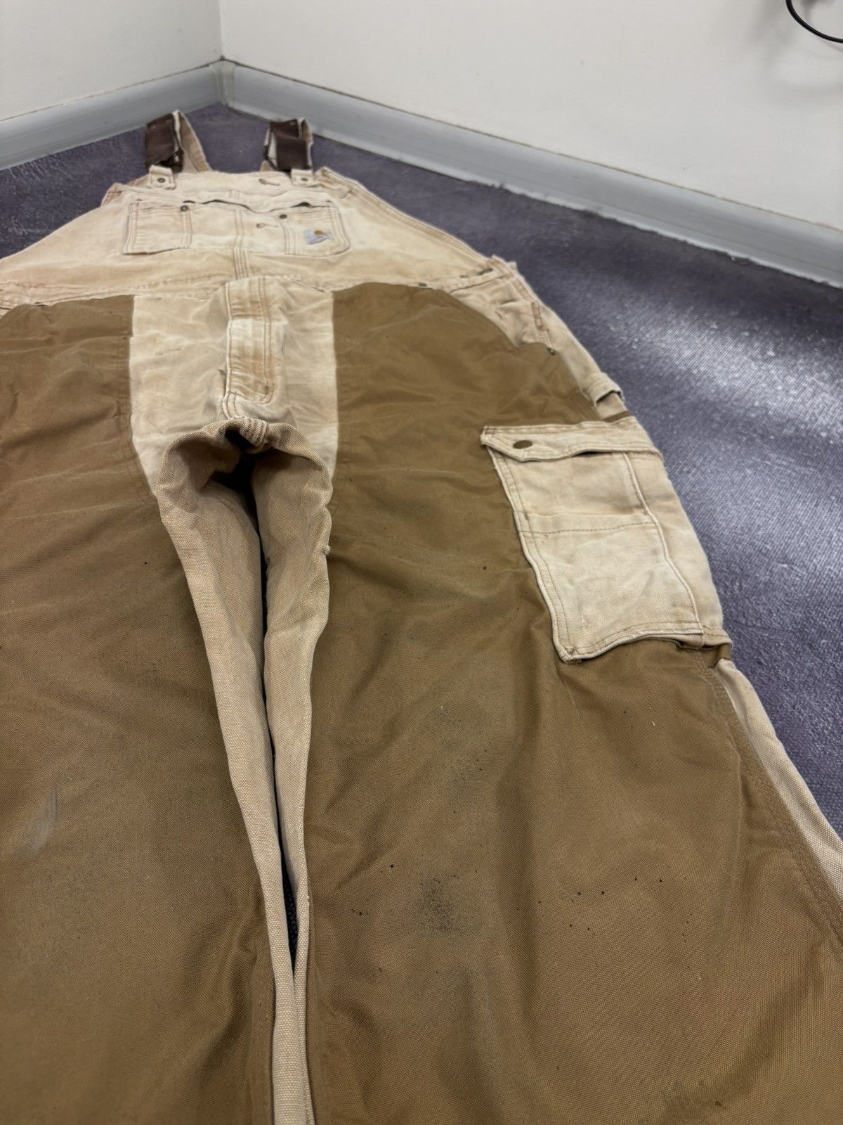Carhartt Vintage Carhartt Double Knee Hunting Bib Overalls USA Work Size US 44 / EU 60 - 5 Thumbnail