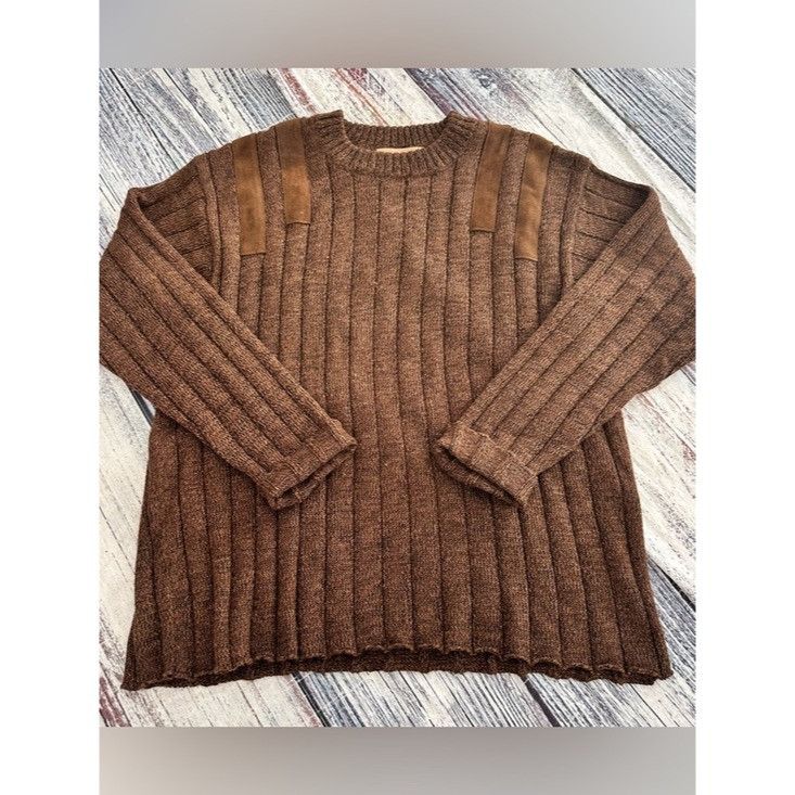 Other Vintage Wiznit 100% Baby Alpaca Wool Men's Ribbed Crewneck S Size XL / US 12-14 / IT 48-50 - 2 Thumbnail