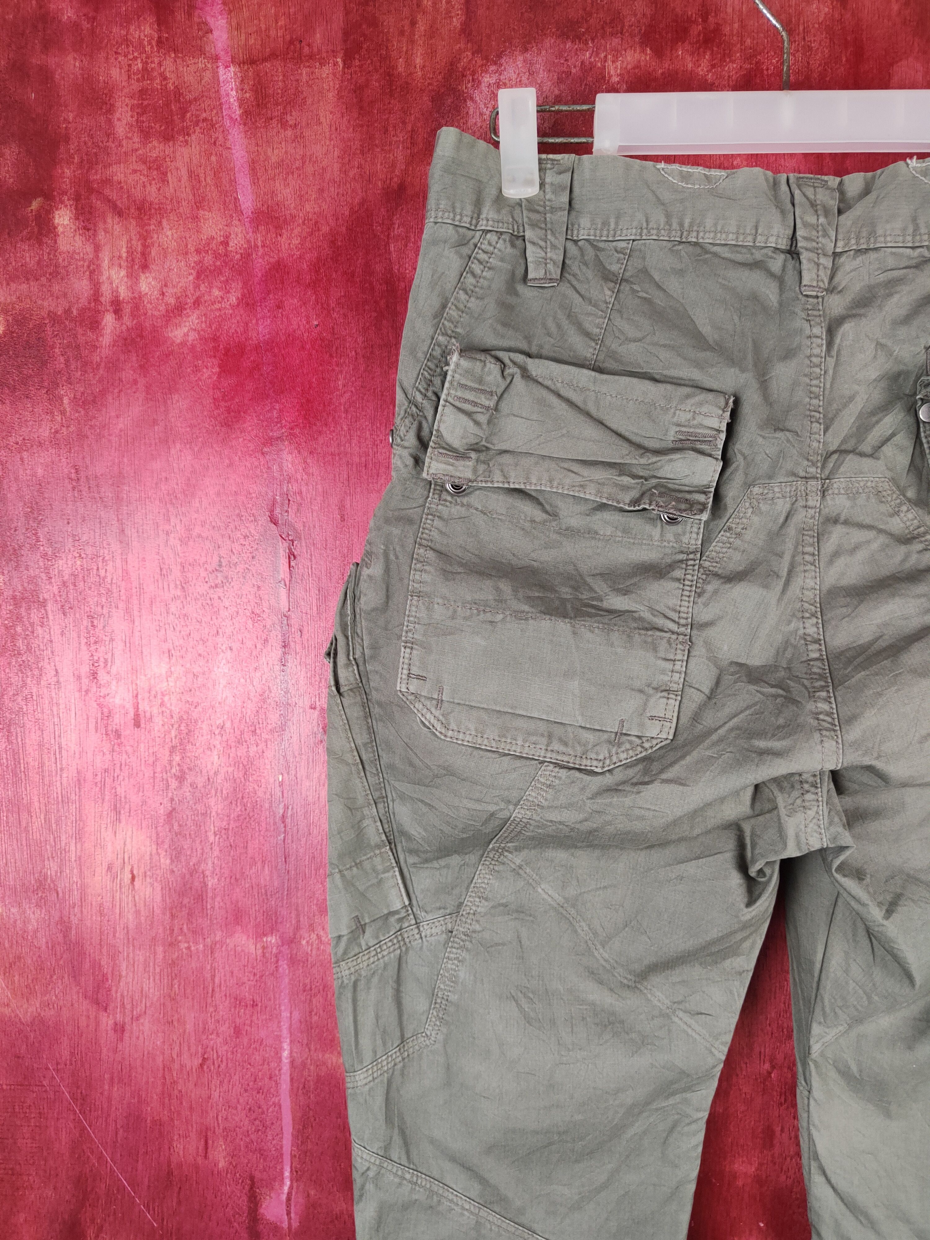 G-Star G-star Raw Olive Multipocket Tactical Cargo Pants #S1318DL Size US 28 / EU 44 - 10 Thumbnail