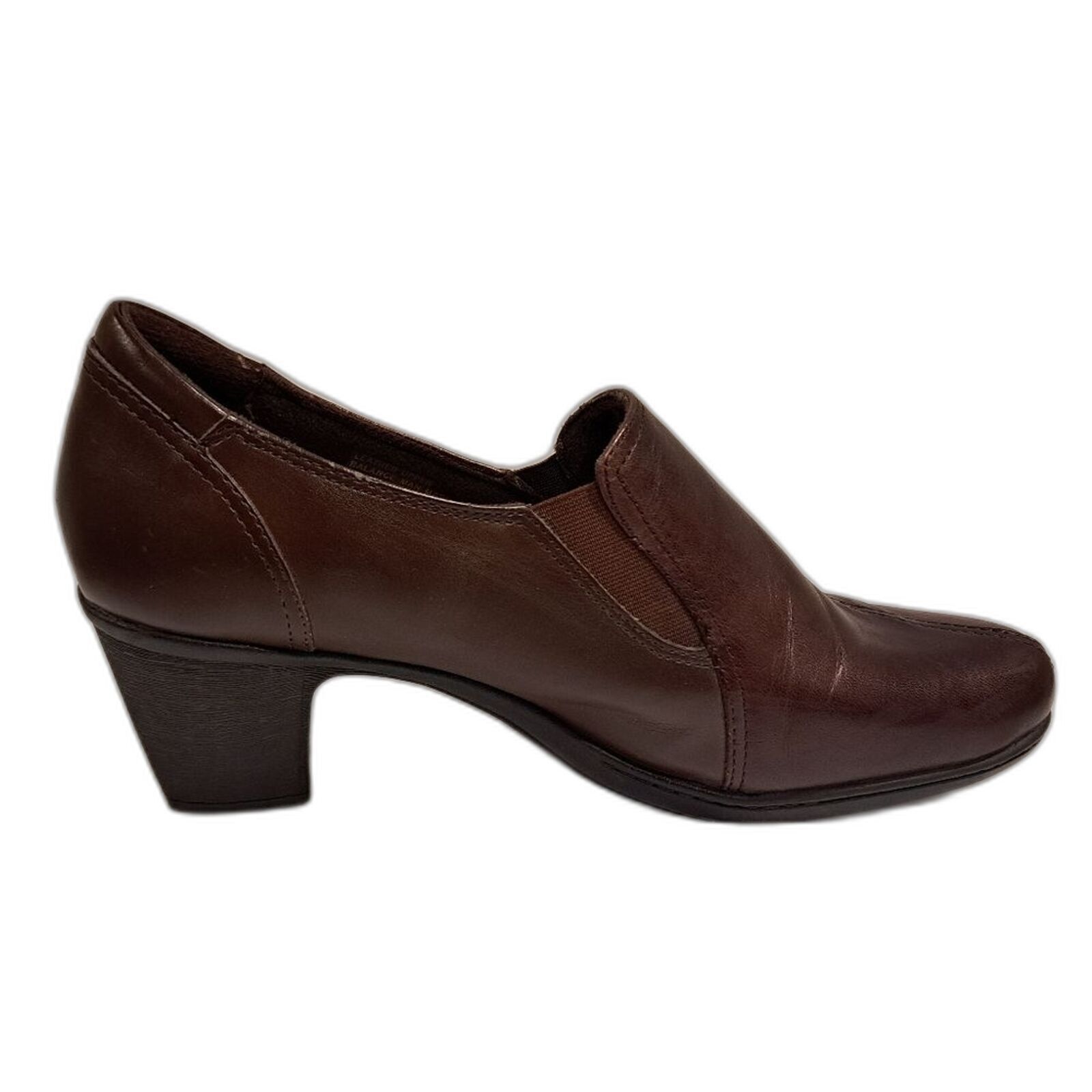 Other Earth Origins Marla 3 leather slip-on loafer heels shoe 10 M Size US 10 / IT 40 - 5 Thumbnail