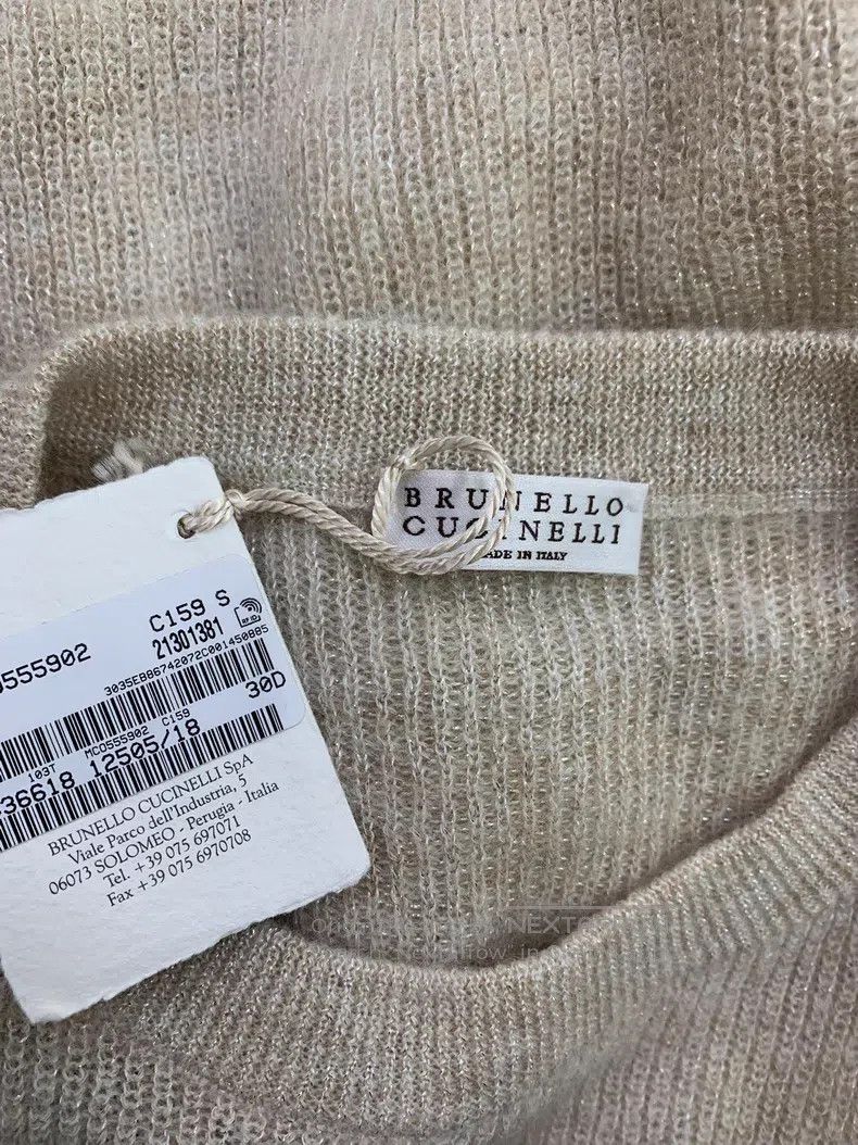 Brunello Cucinelli Brunello Cucinelli Mohair knitted sweater Size S / US 4 / IT 40 - 4 Thumbnail