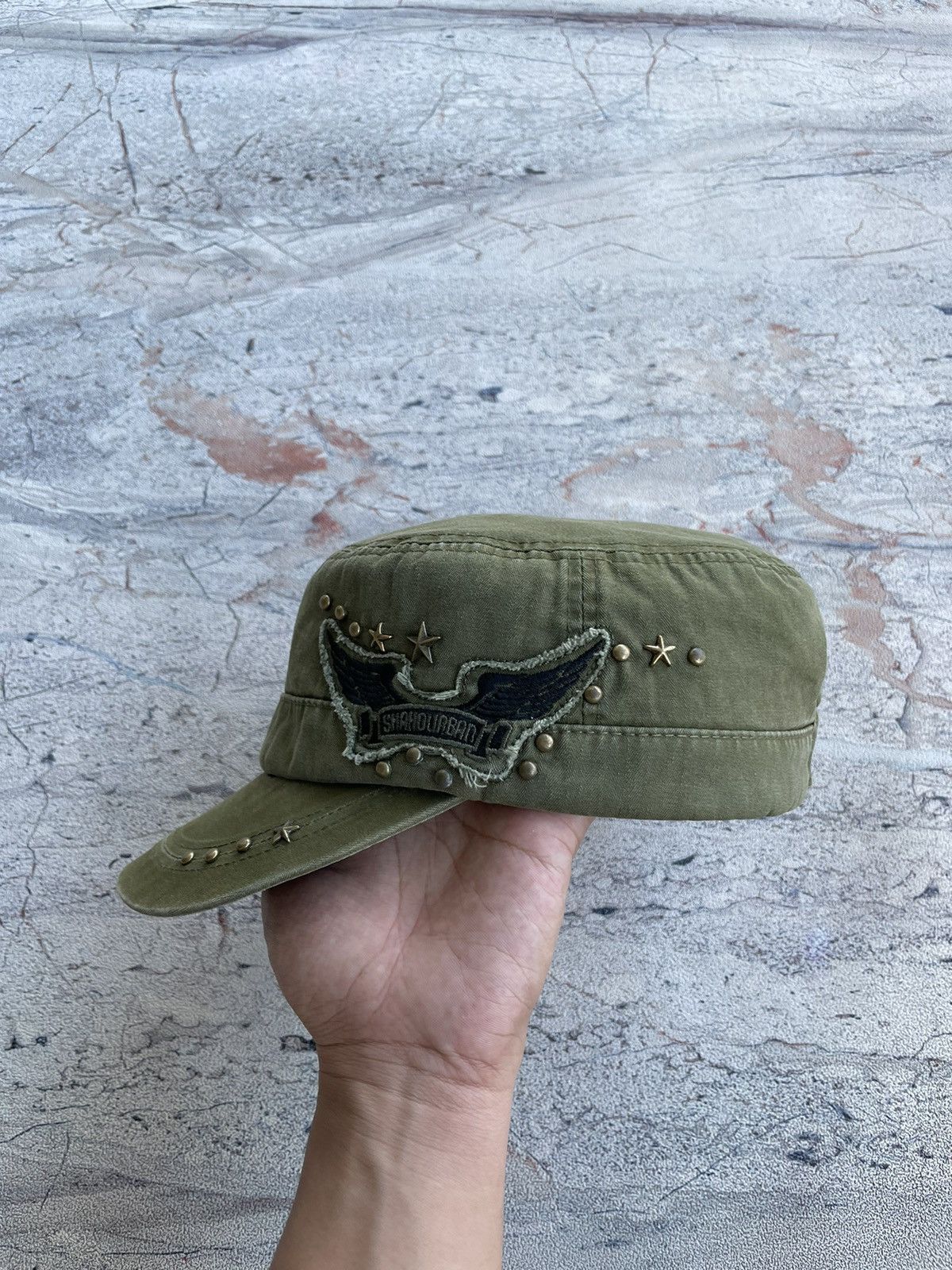 If Six Was Nine Studded Shahourban Wing Patrol Cadet Hat Size ONE SIZE - 3 Thumbnail