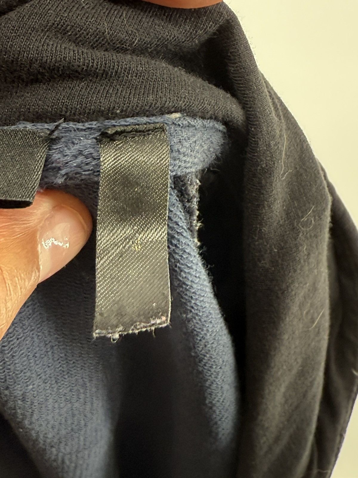 Balmain Balmain x HM Hoodie Navy & Black Pullover Men’s Size M Size US M / EU 48-50 / 2 - 12 Thumbnail