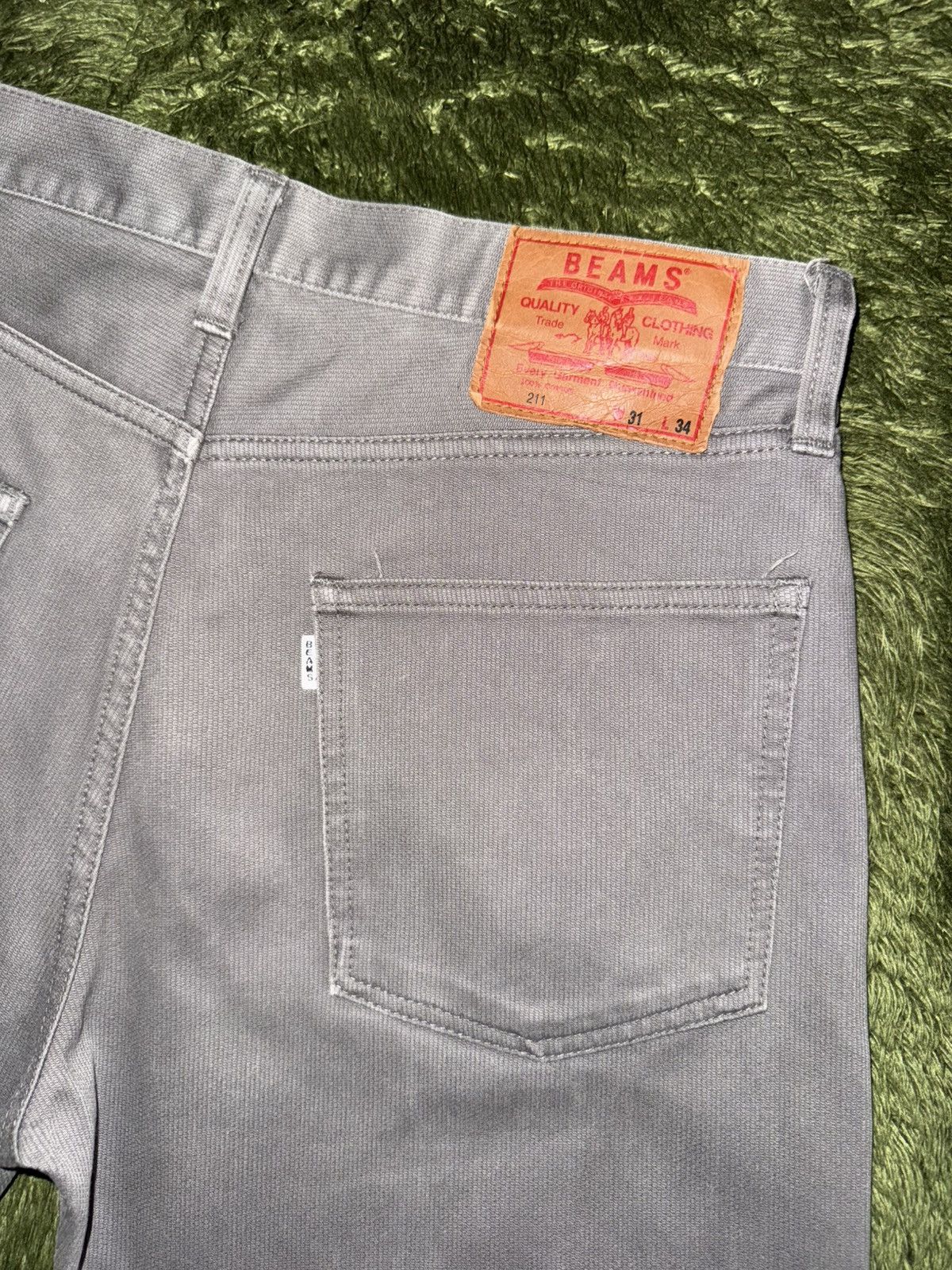 Beams Japan [W31/L34] BEAMS JAPAN 211 Original Denim Pants Gray Size US 31 - 10 Thumbnail