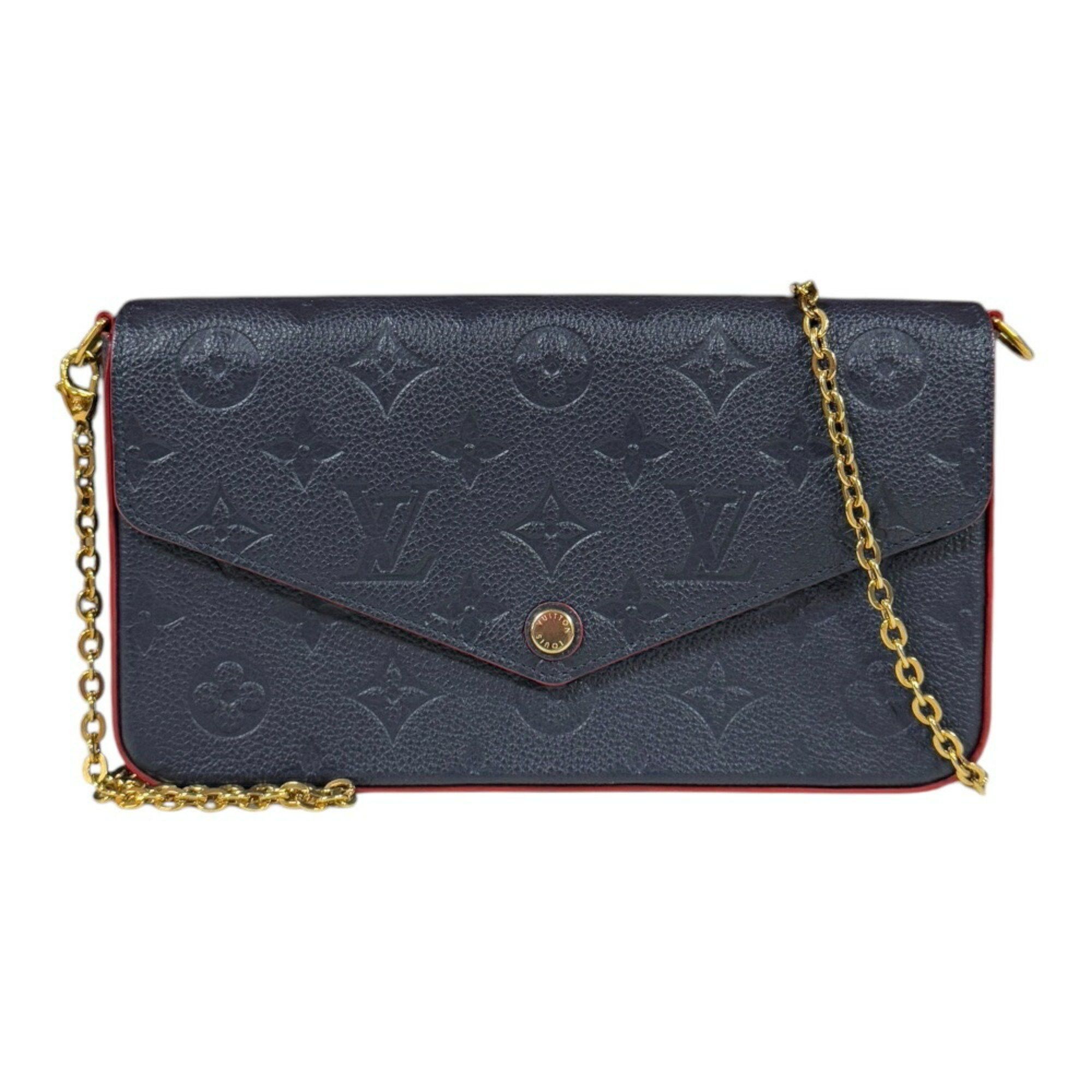 Louis Vuitton Pochette Felicie Monogram Empreinte Shoulder Bag