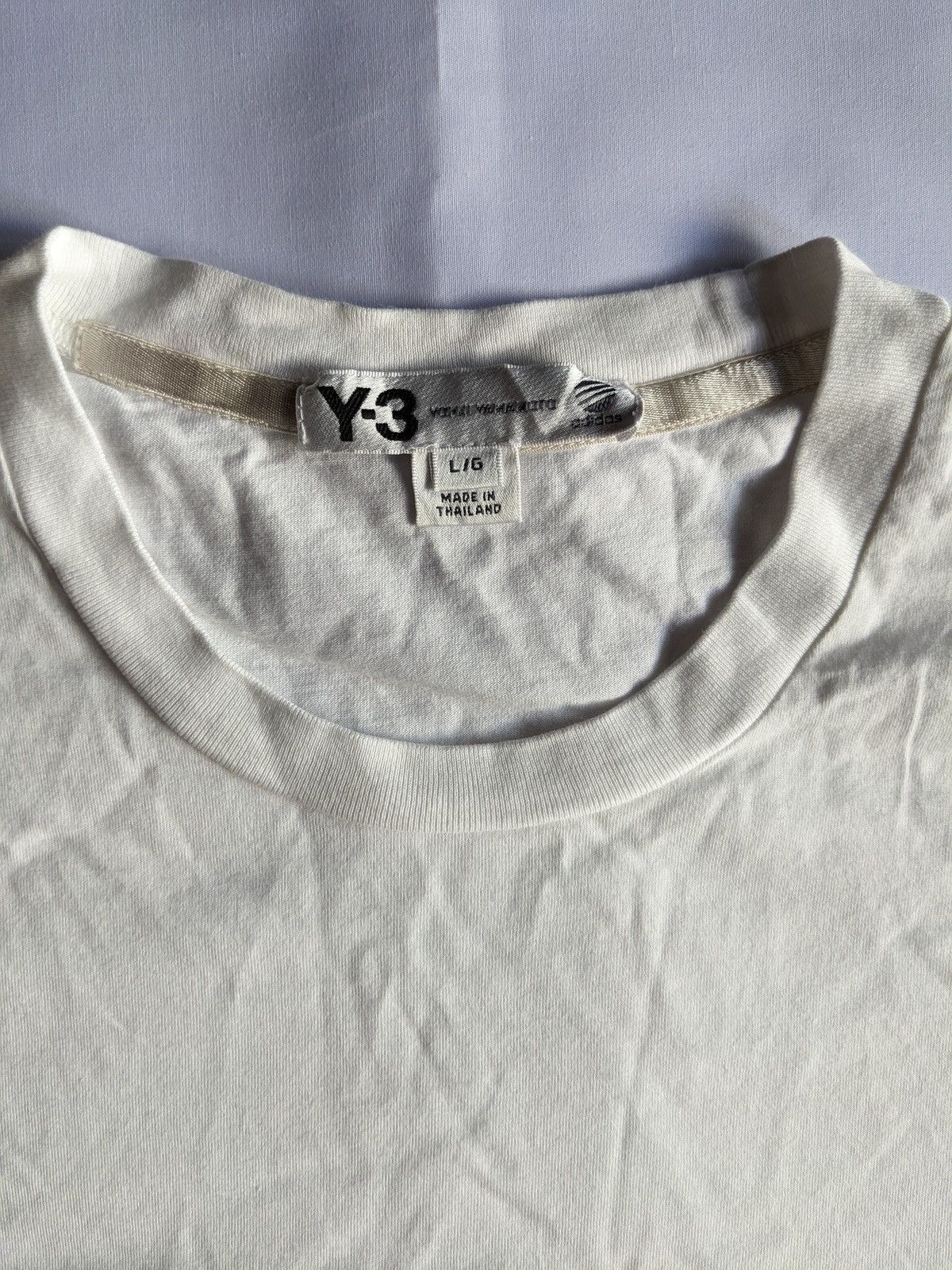 Adidas × Yohji Yamamoto Yohji Yamamoto X Adidas Y3 shirt Size US L / EU 52-54 / 3 - 2 Thumbnail