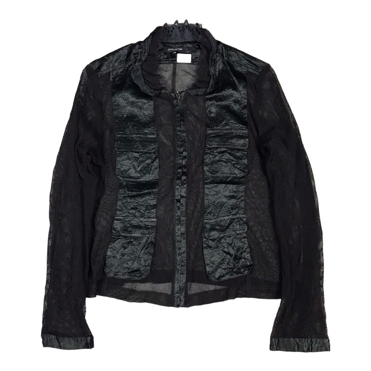Japanese Brand INTELLECTION JAPAN GOTHIC FASHION WOMAN JACKET Size M / US 6-8 / IT 42-44 - 1 Thumbnail