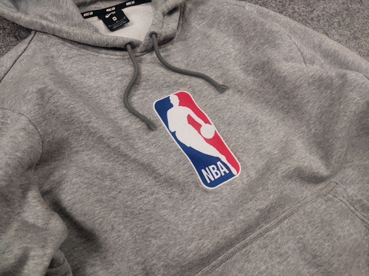 Nike Nike SB x NBA Icon Pullover logo Hooded Vintage Style Size US M / EU 48-50 / 2 - 8 Thumbnail