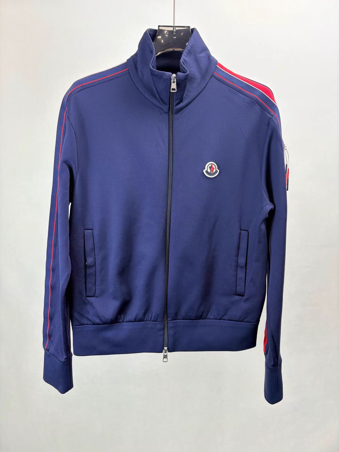 Moncler MONCLER Side Stripe Zip Jacket Size US M / EU 48-50 / 2 - 1 Thumbnail