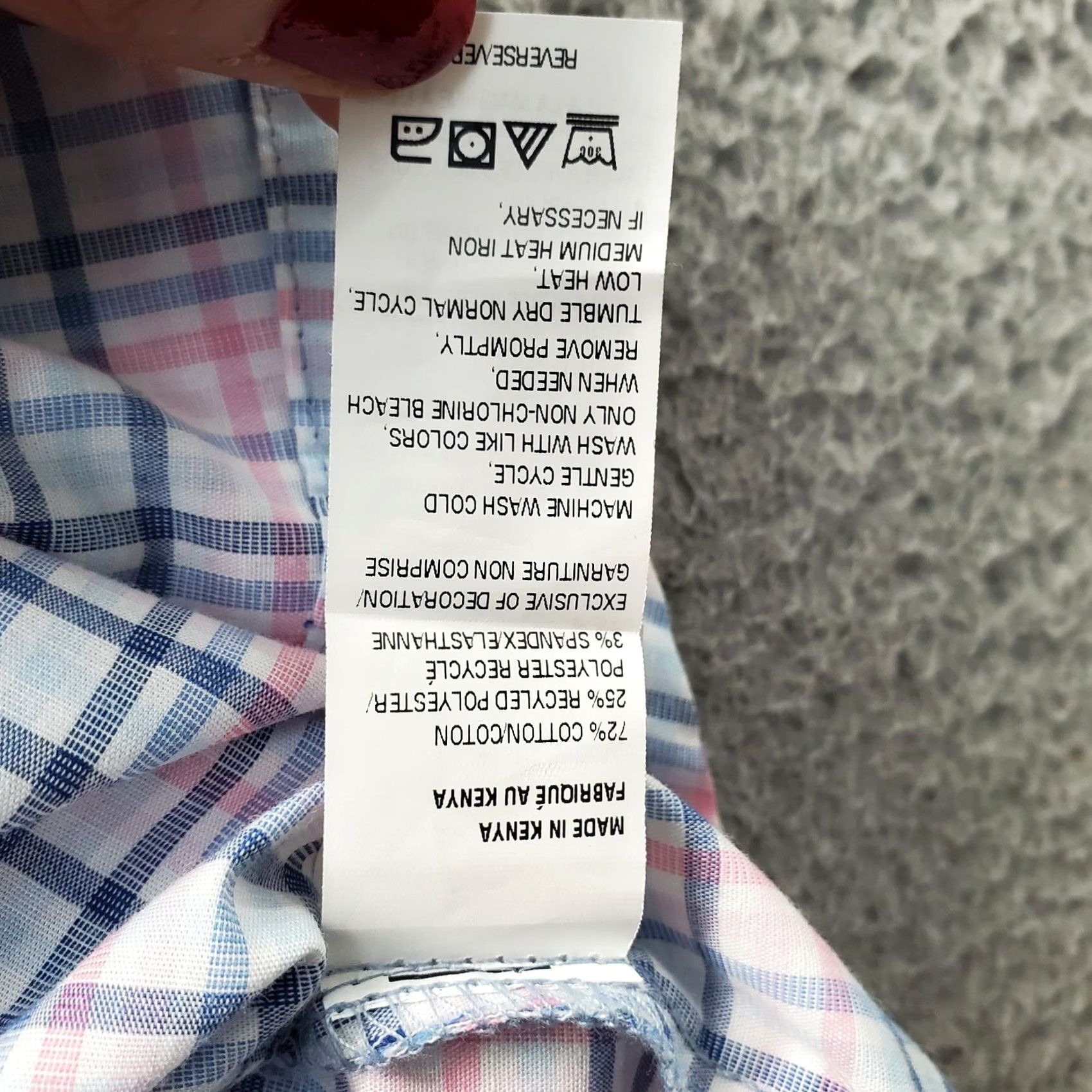Izod IZOD Mens Shirt 3XB Multi Plaid Woven Long Sleeve Button-Down Casual Mens Size 3XB Color Multicolor Size US XXL / EU 58 / 5 - 6 Thumbnail