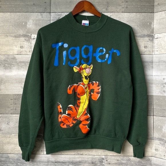 Green tigger online sweatshirt