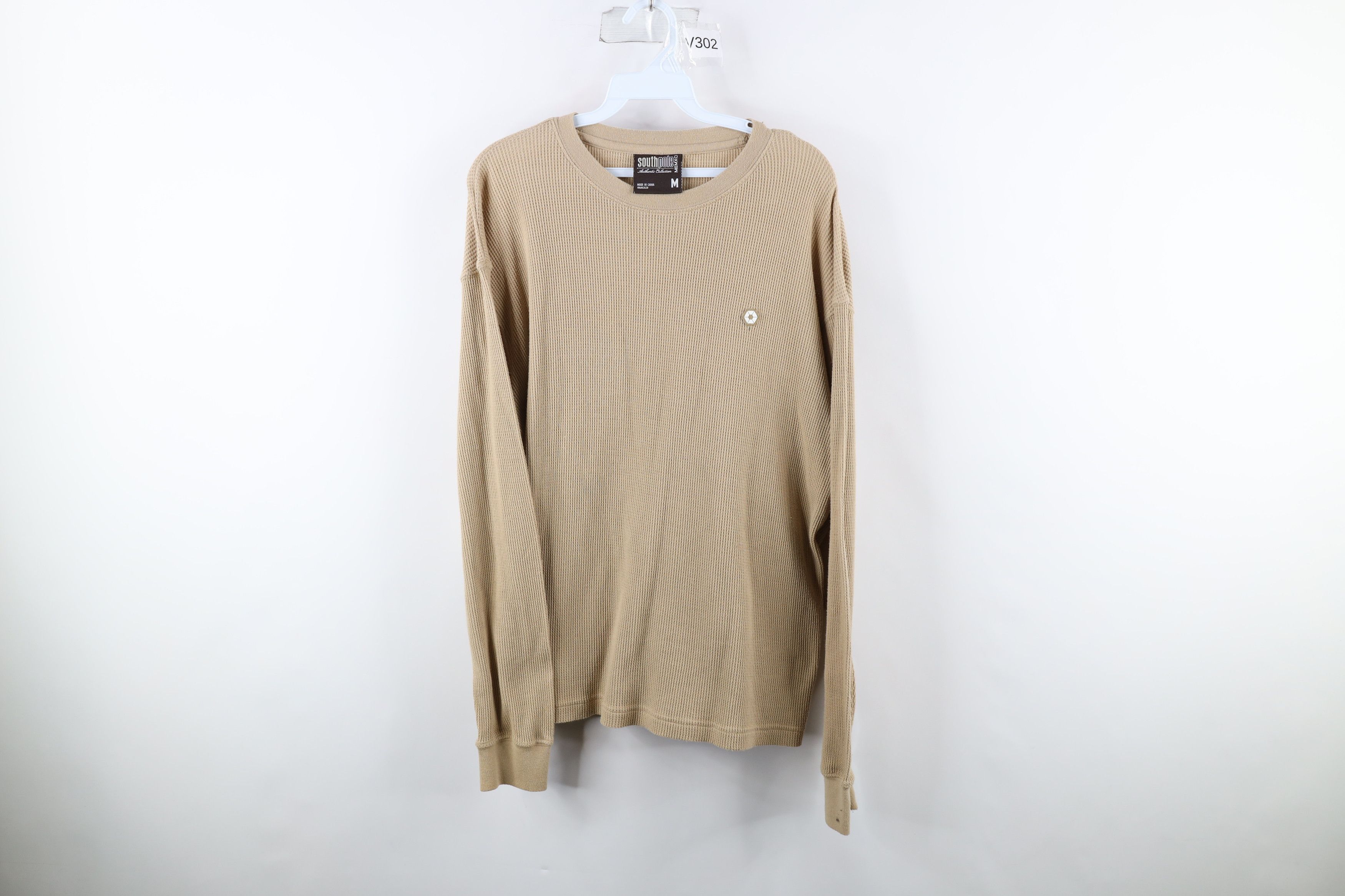 Vintage Southpole Baggy Fit Thermal Waffle Knit T-Shirt