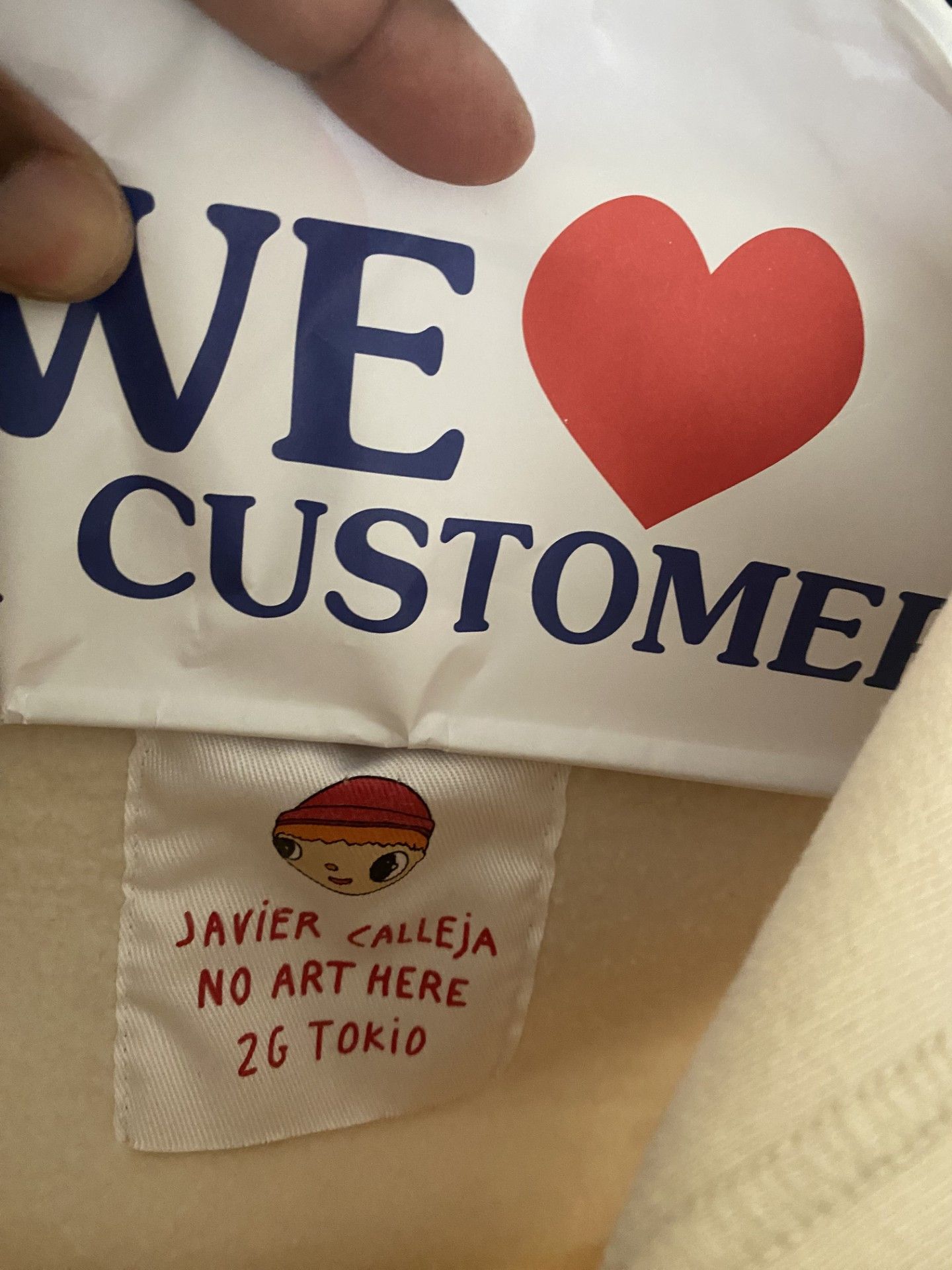 Other 2g Tokio x Javier Calleja No Art Here Hoodie with Hat Size US XL / EU 56 / 4 - 3 Thumbnail