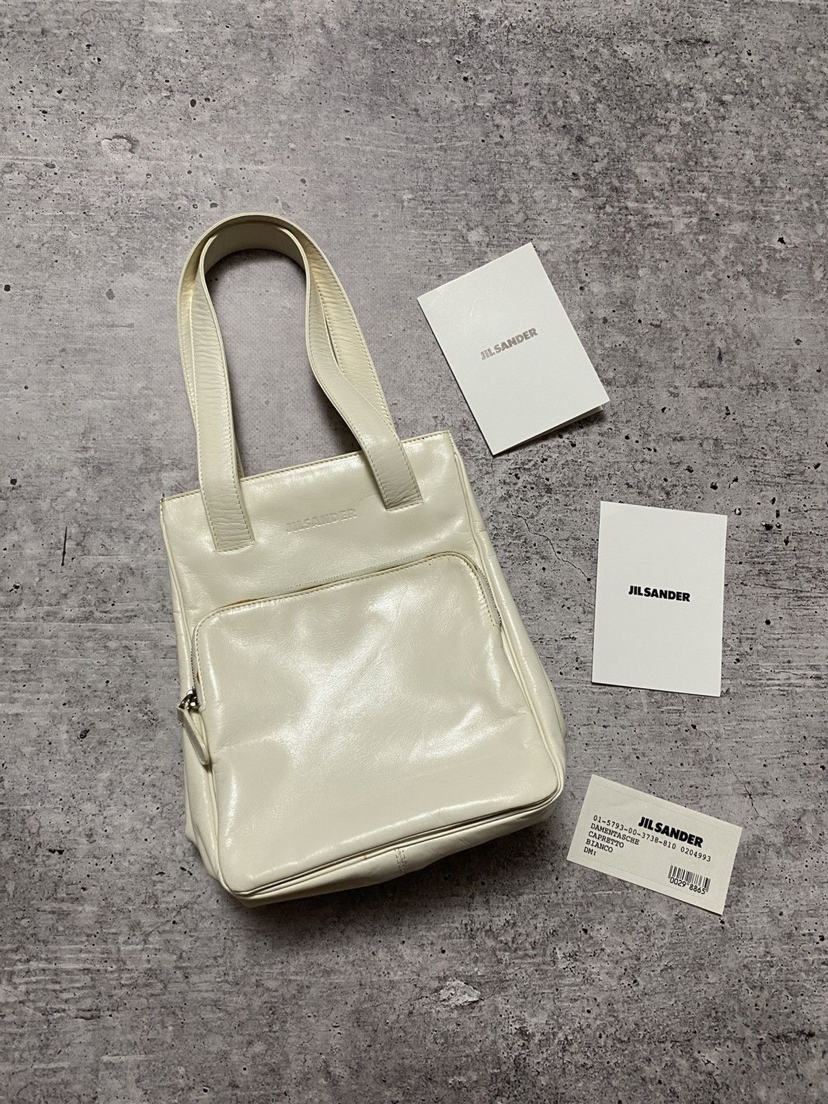 Jil Sander Jil Sander Mini Leather Hand Bag Size ONE SIZE - 3 Thumbnail