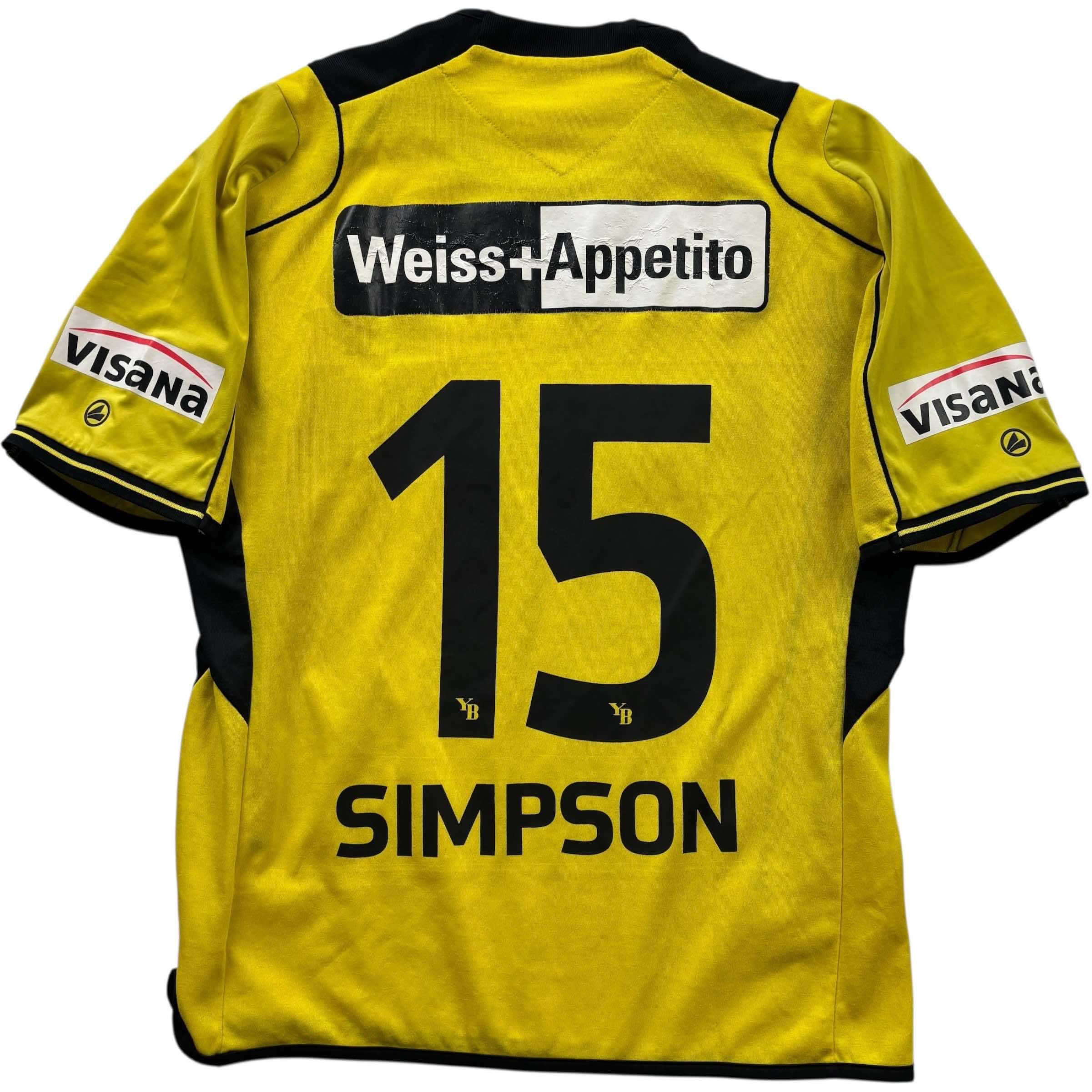 Other MATCH WORN Young Boys 2012-13 home Simpson football jersey L Size US L / EU 52-54 / 3 - 1 Thumbnail